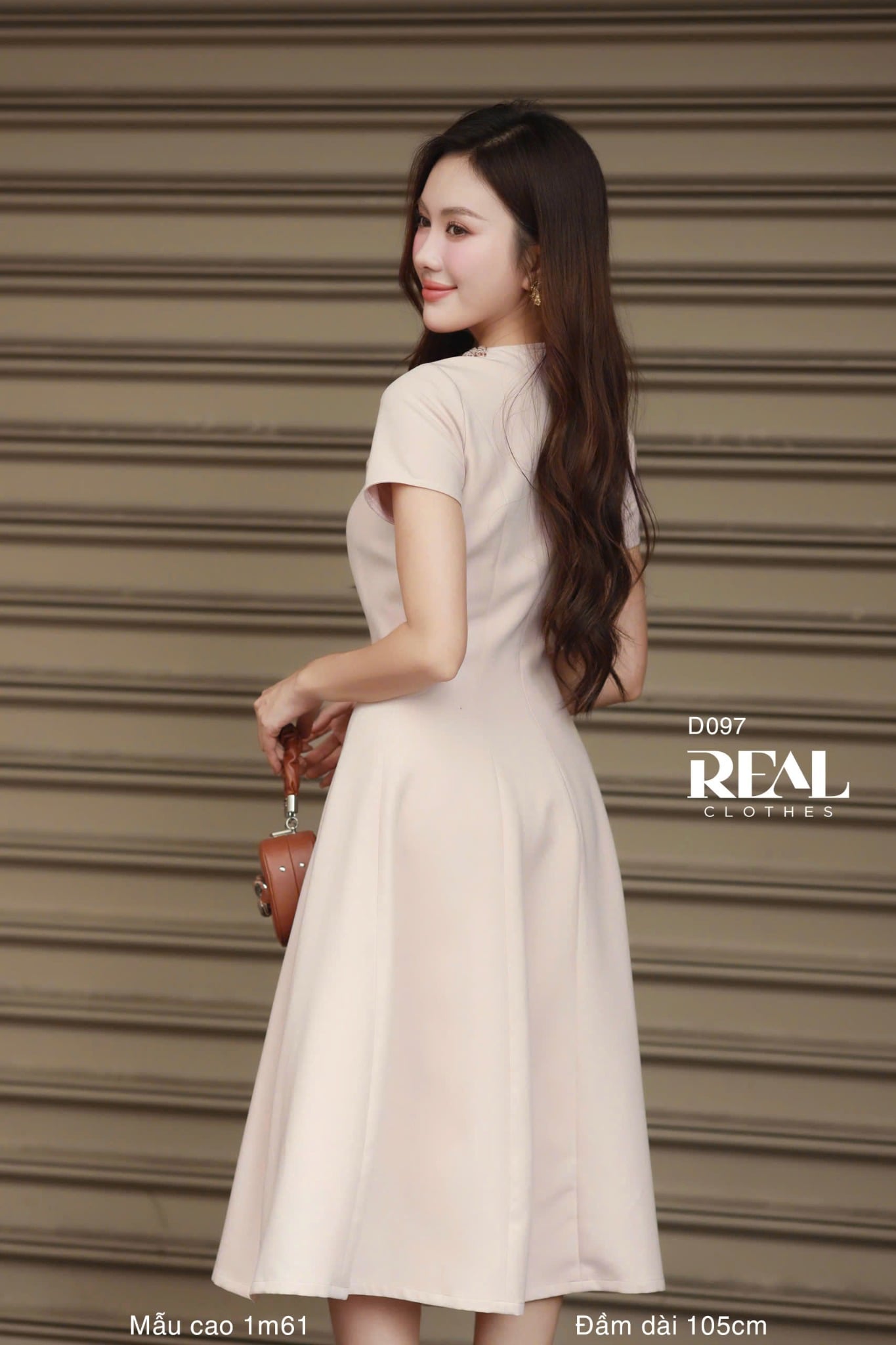 Đầm 8 mảnh Ivy hồng