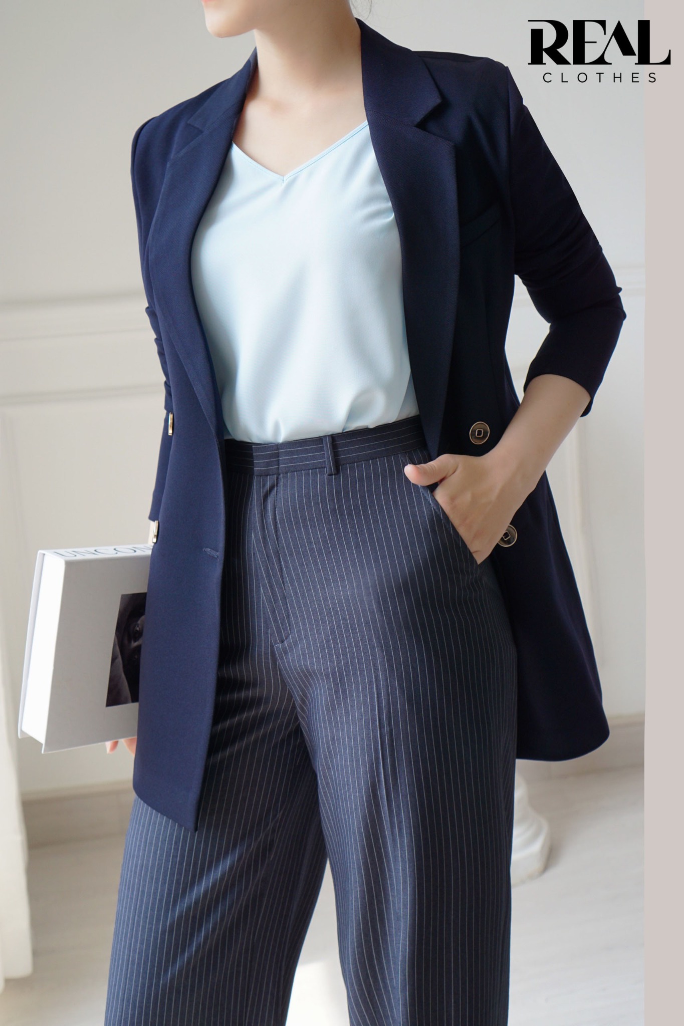 Blazer Paris xanh đen SALE