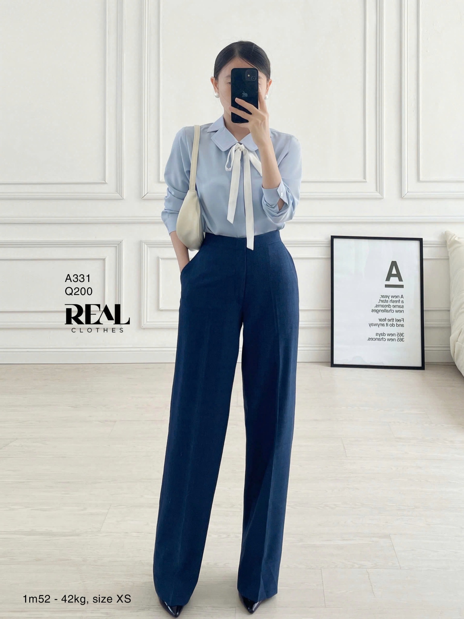 Sơ mi Hàn Quốc blue