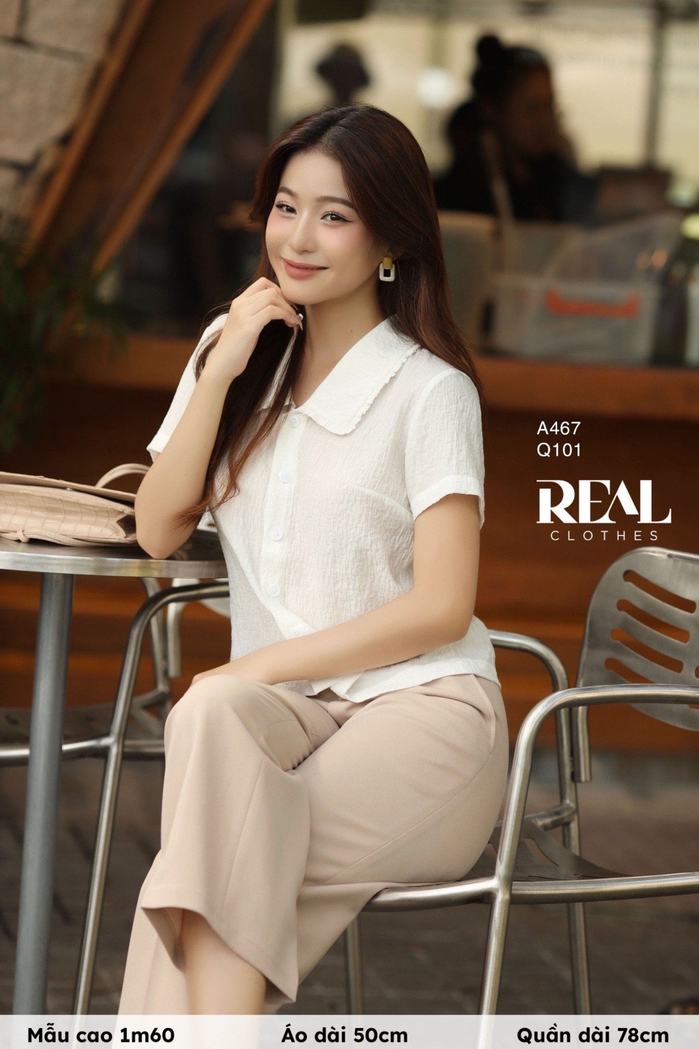 Quần culottes nude SALE