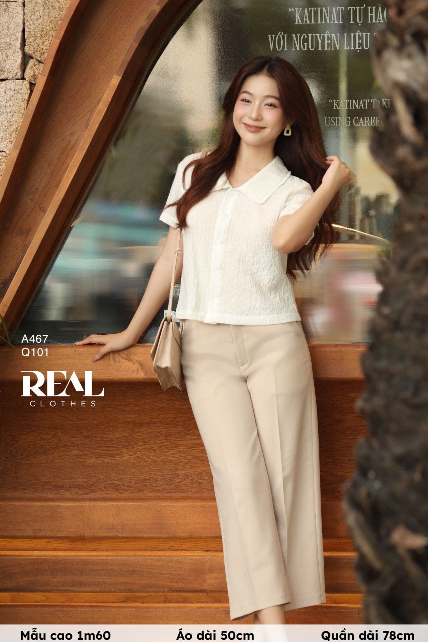 Quần culottes nude SALE