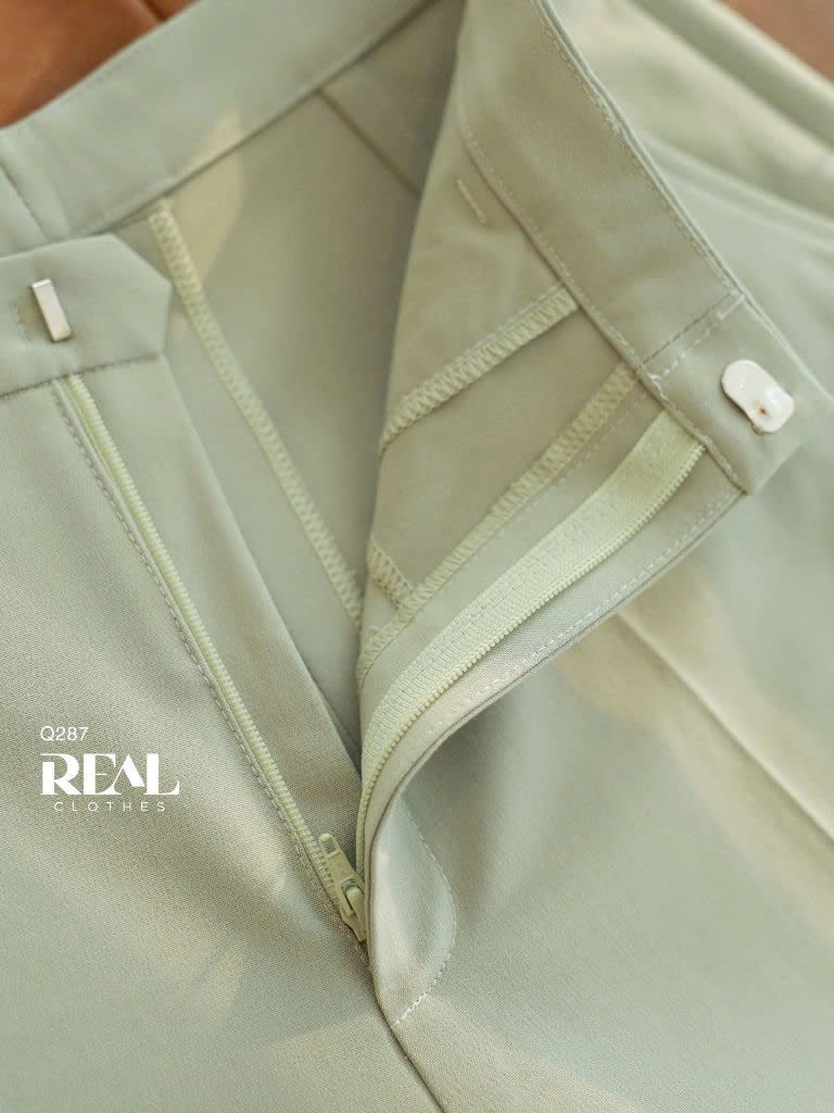 Quần suông Paris xanh đậu