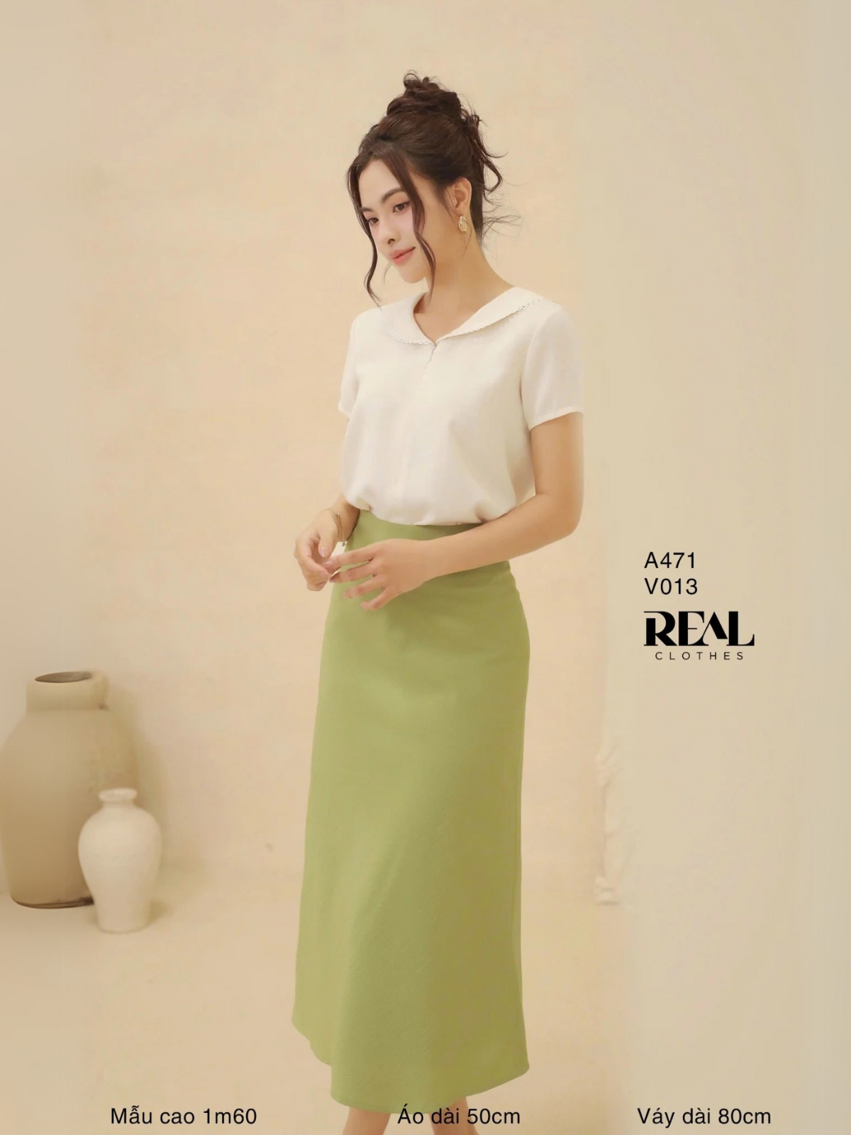 Áo thủy thủ ren trắng SALE