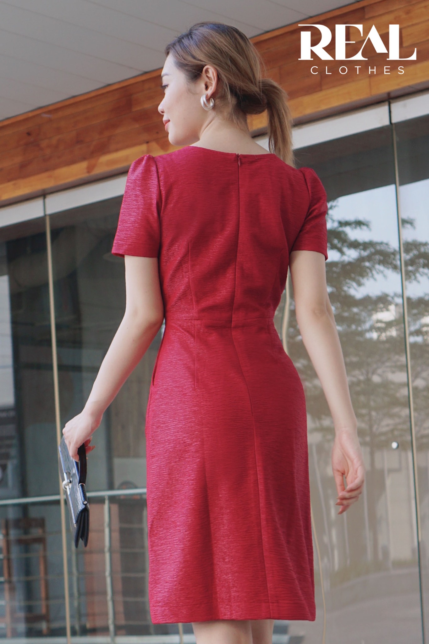 Đầm Hana đỏ SALE - size XS