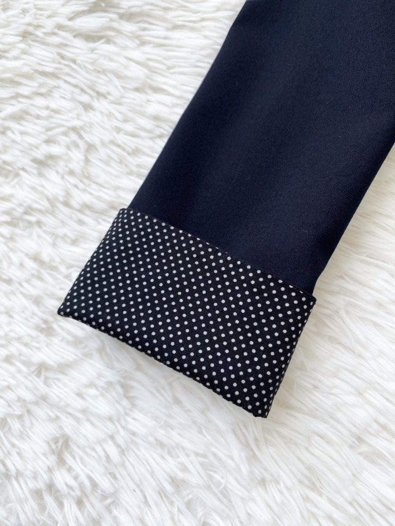 Blazer ngắn xanh đen - size XS