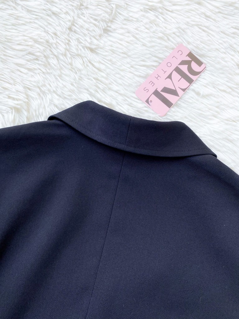 Blazer ngắn xanh đen - size XS