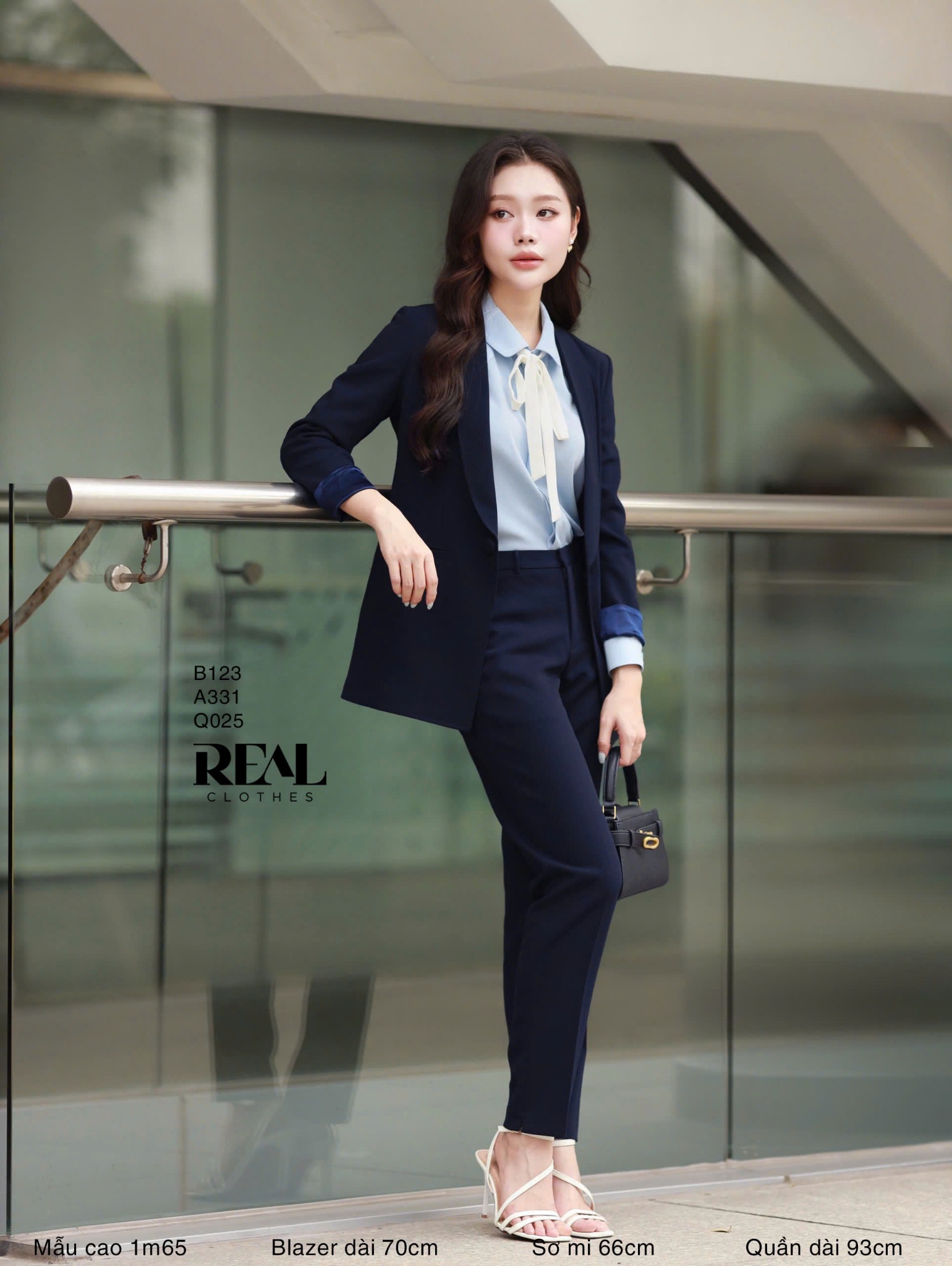 Blazer HQ xanh đen