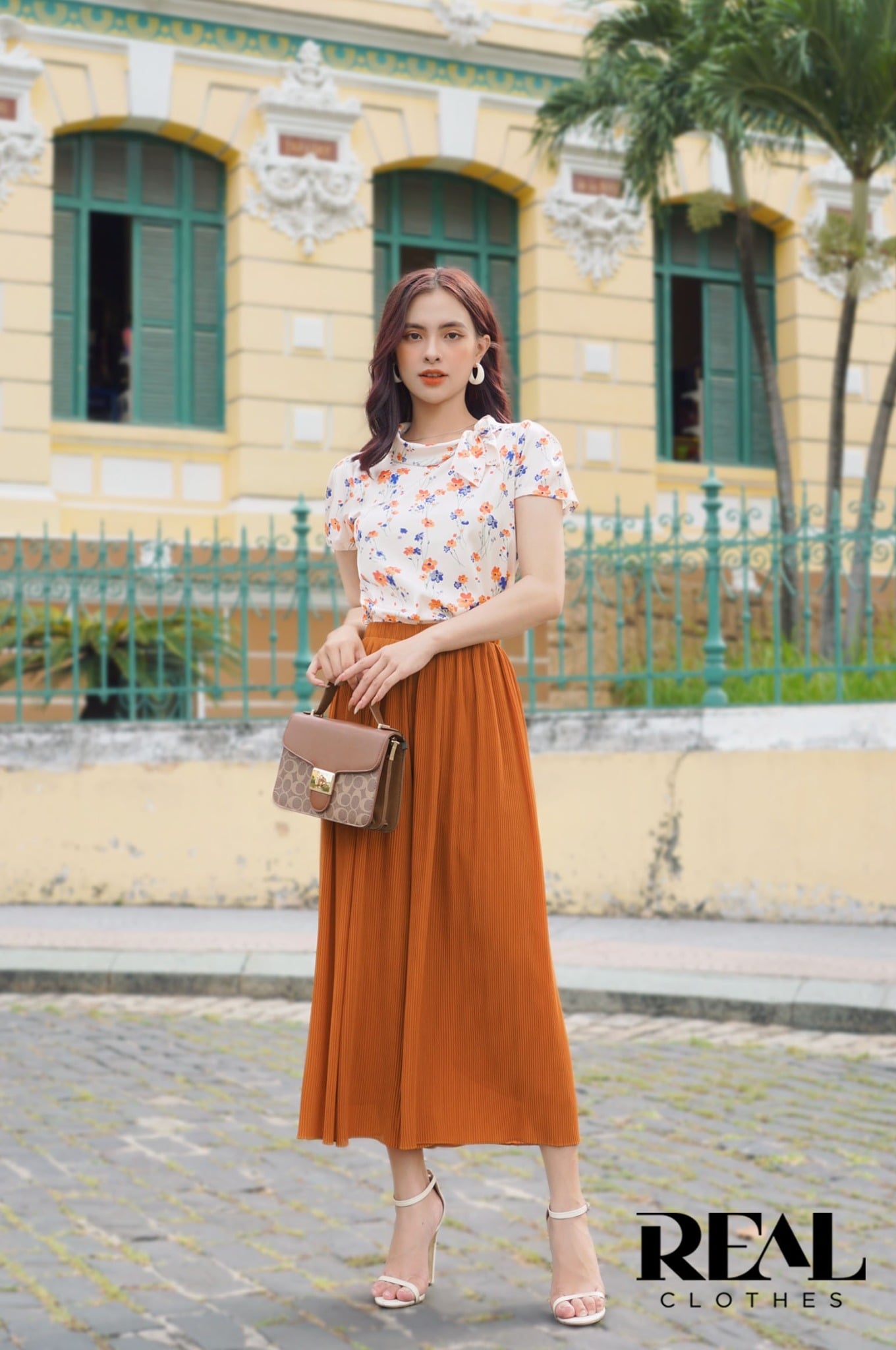 Quần dập li vàng nghệ dài 80 / 94 SALE