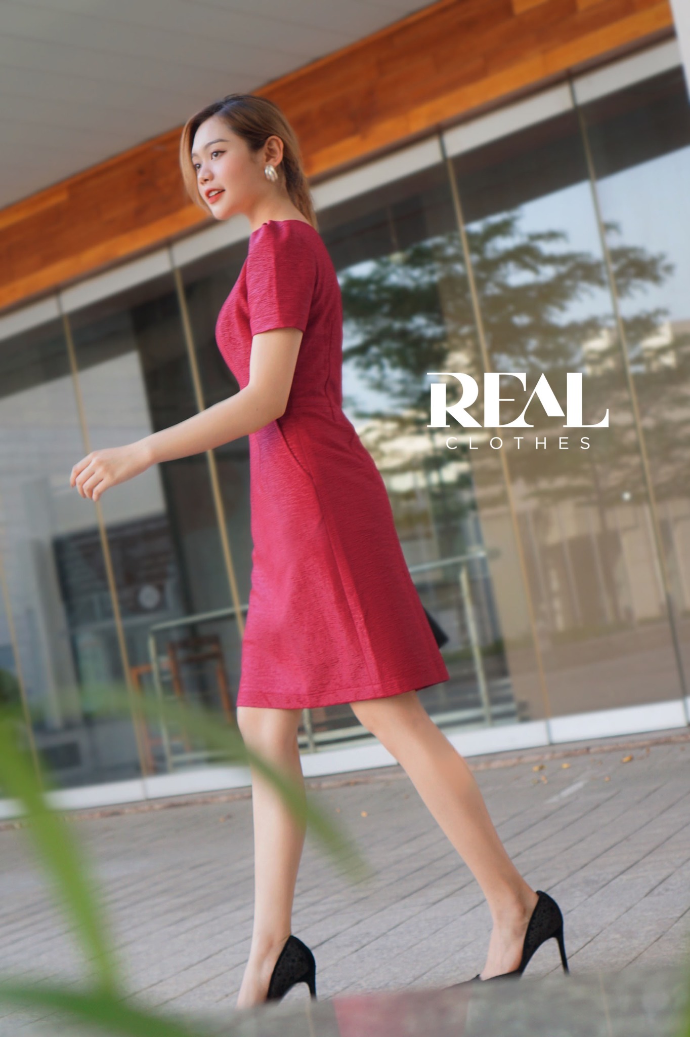 Đầm Hana đỏ SALE - size XS