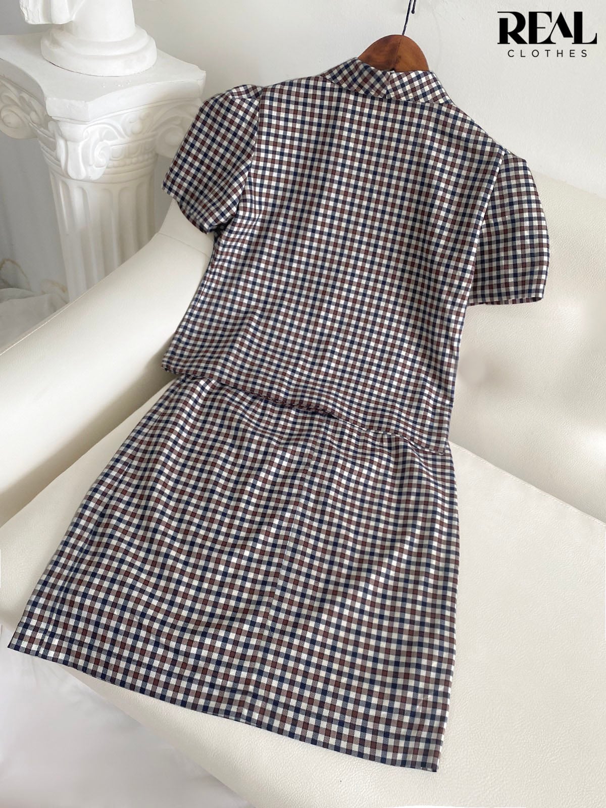 Váy Summer caro nhiều màu FINAL SALE - size XS