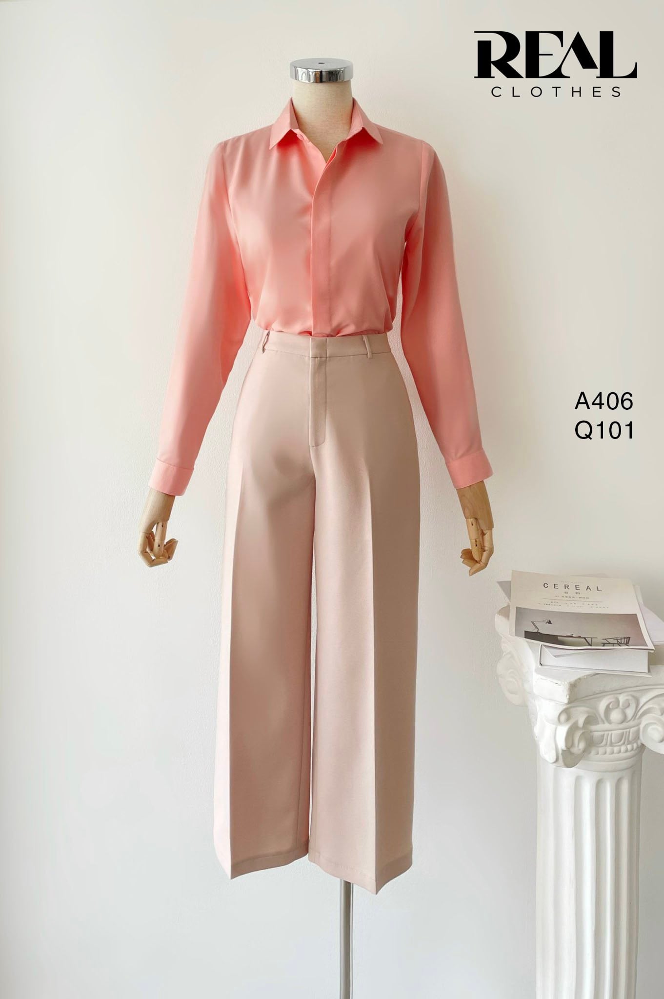 Sơ mi cổ Đức cam SALE