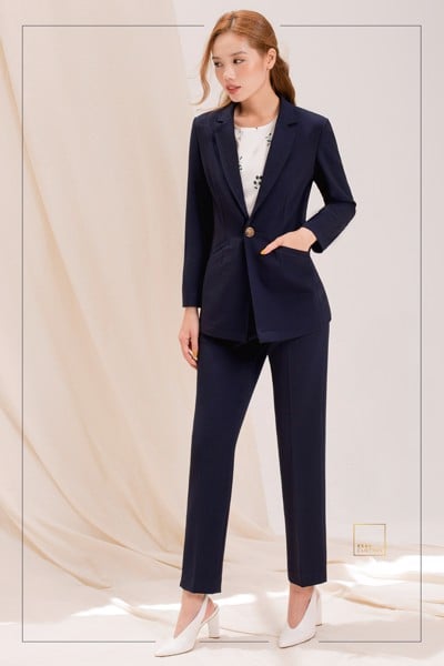 Quần tây cindy xanh đen SALE - size XS