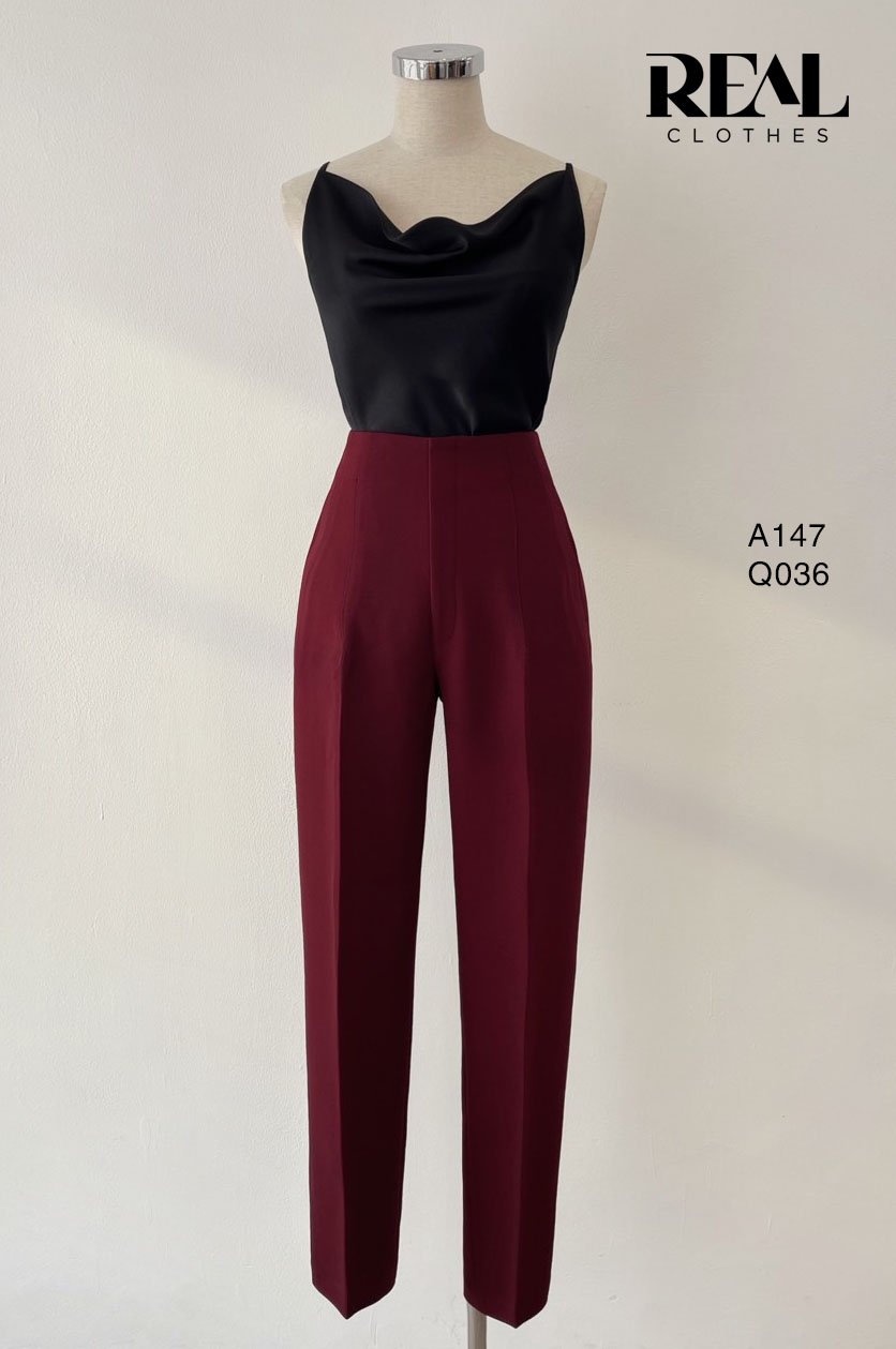 Quần Tokyo cindy đỏ đô