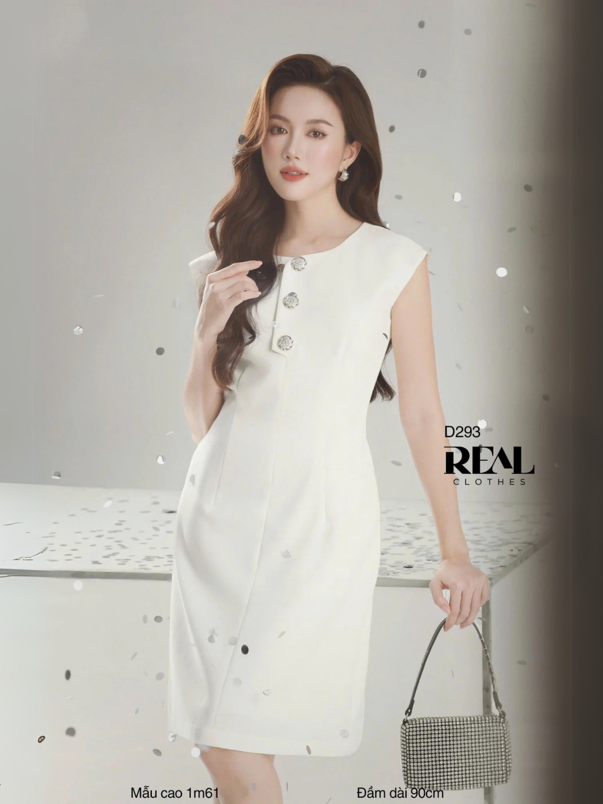 Đầm Hailey trắng