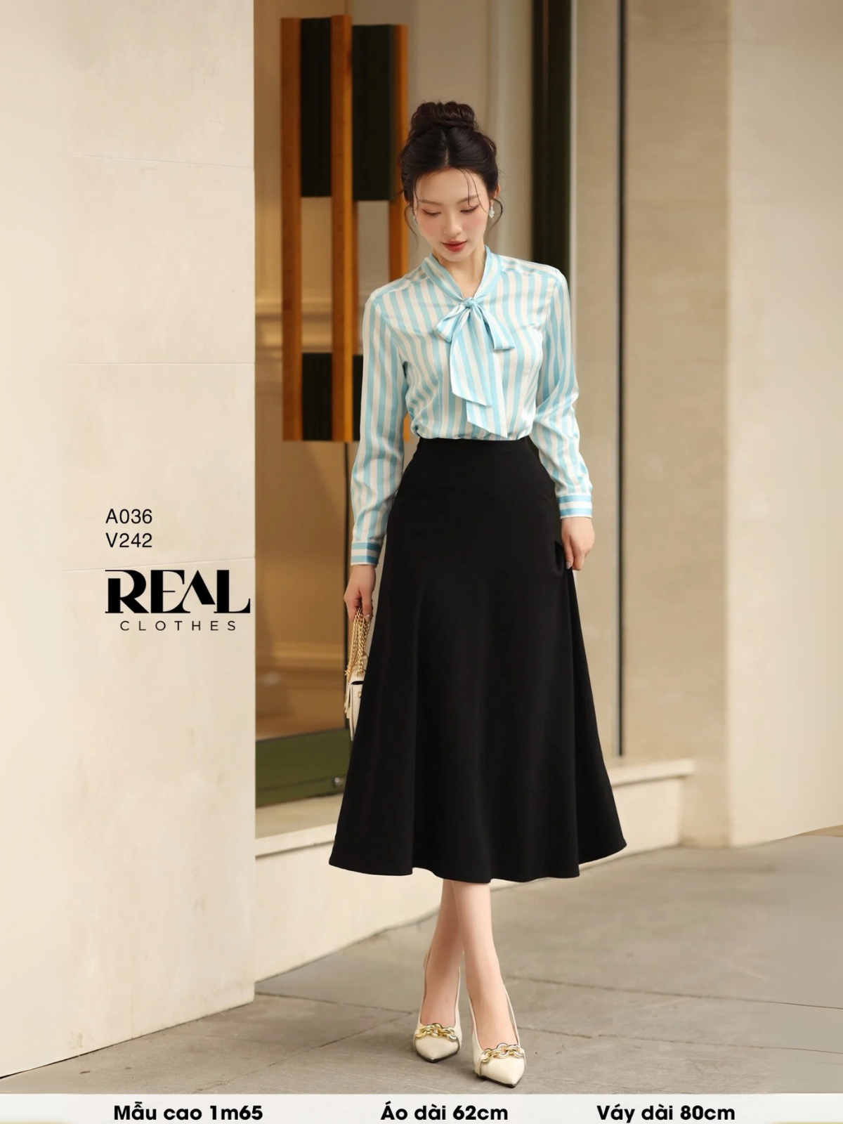 Váy Fuji thun đen SALE - size XS