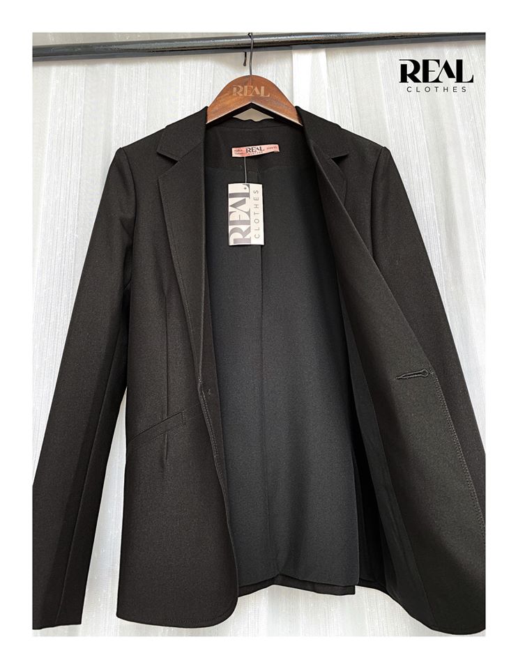Blazer 2 lớp đen