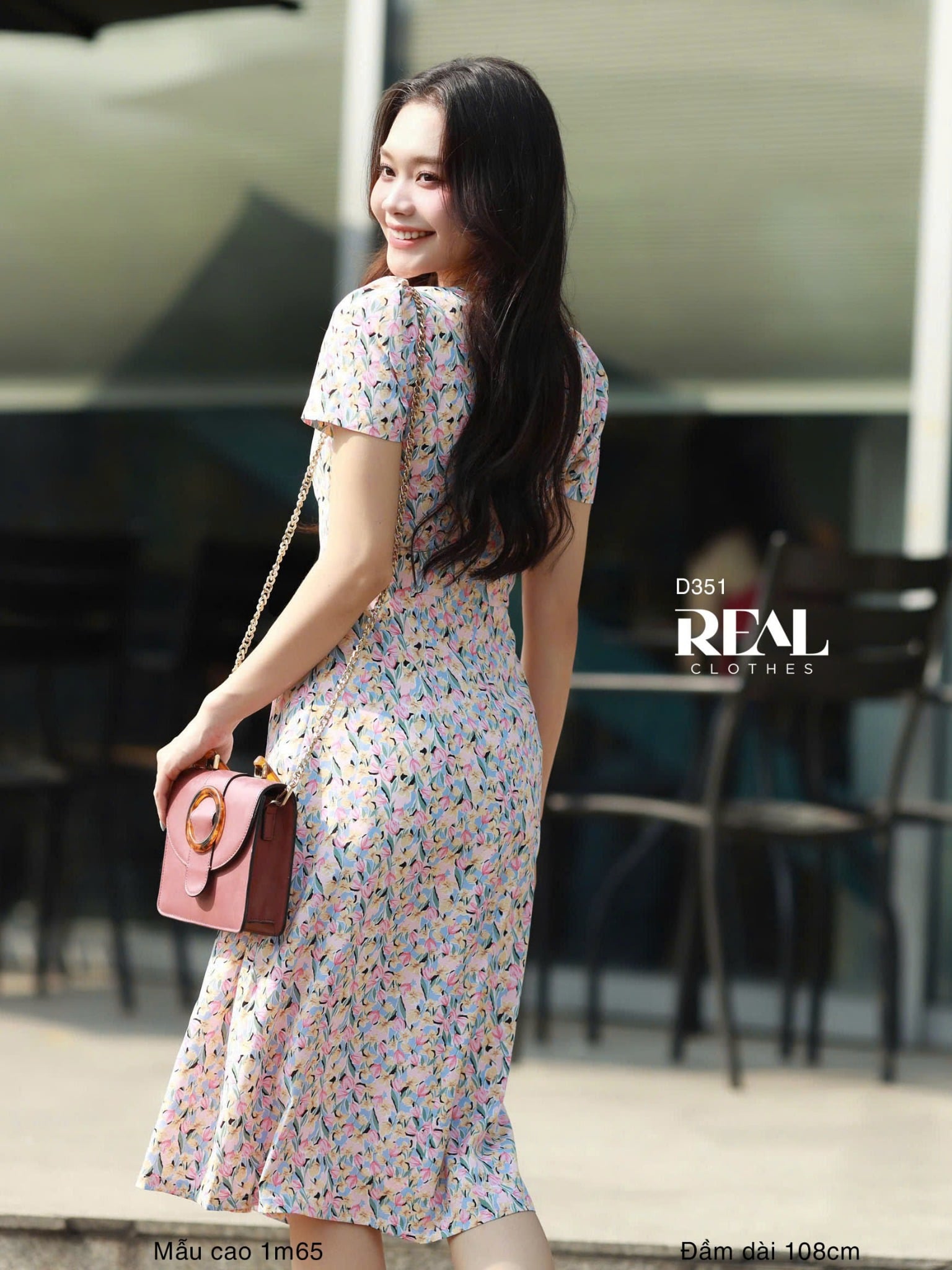 Đầm London vườn hoa hồng SALE