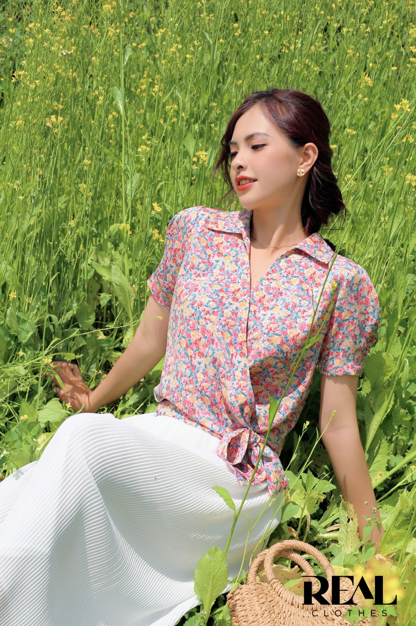 Quần dập li trắng dài 80 / 94 SALE