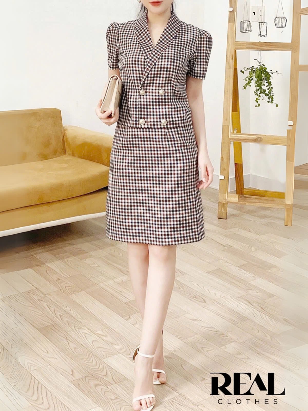  Váy Summer caro nhiều màu FINAL SALE - size XS 