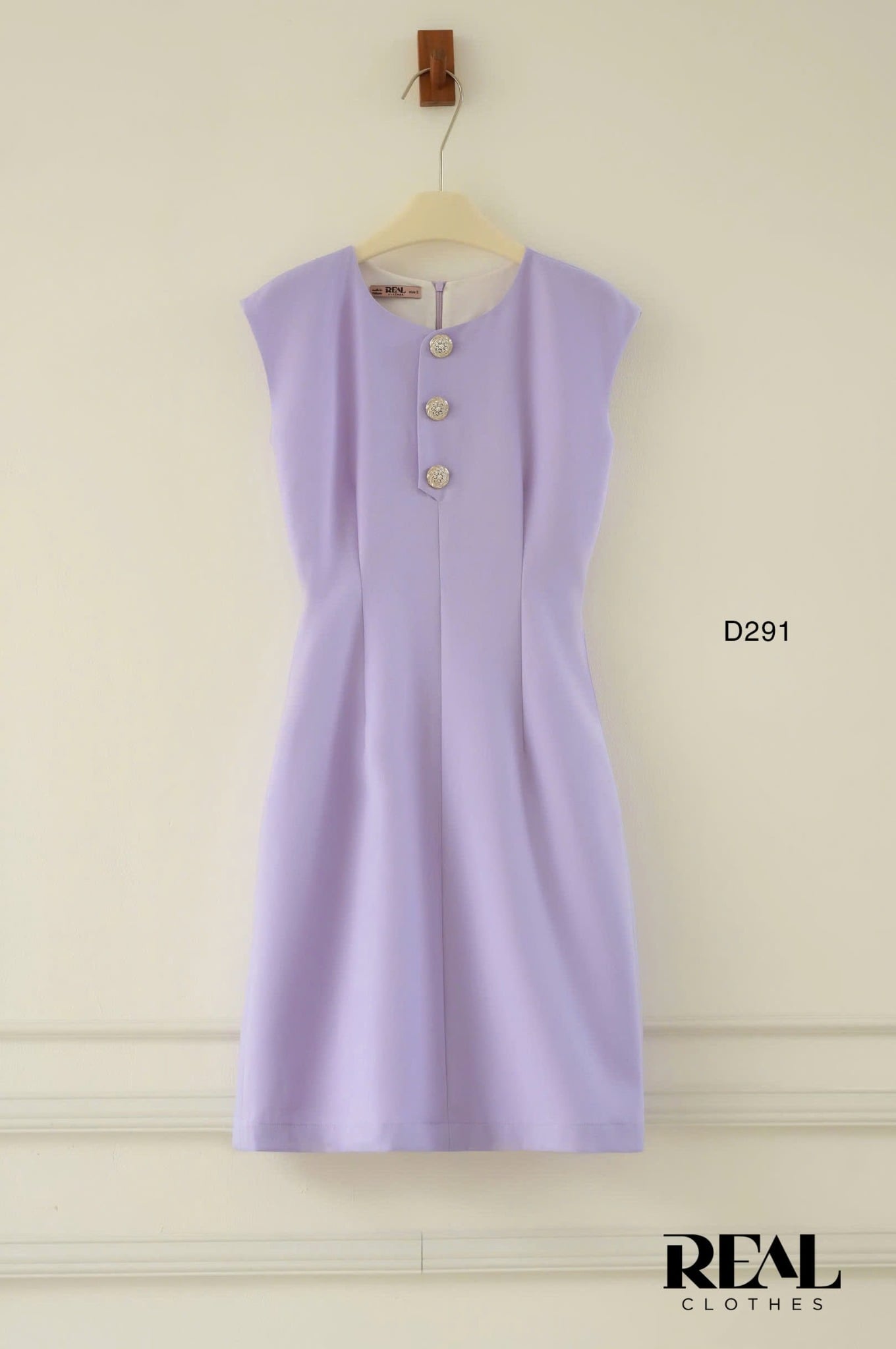 Đầm Hailey Tím Nhạt