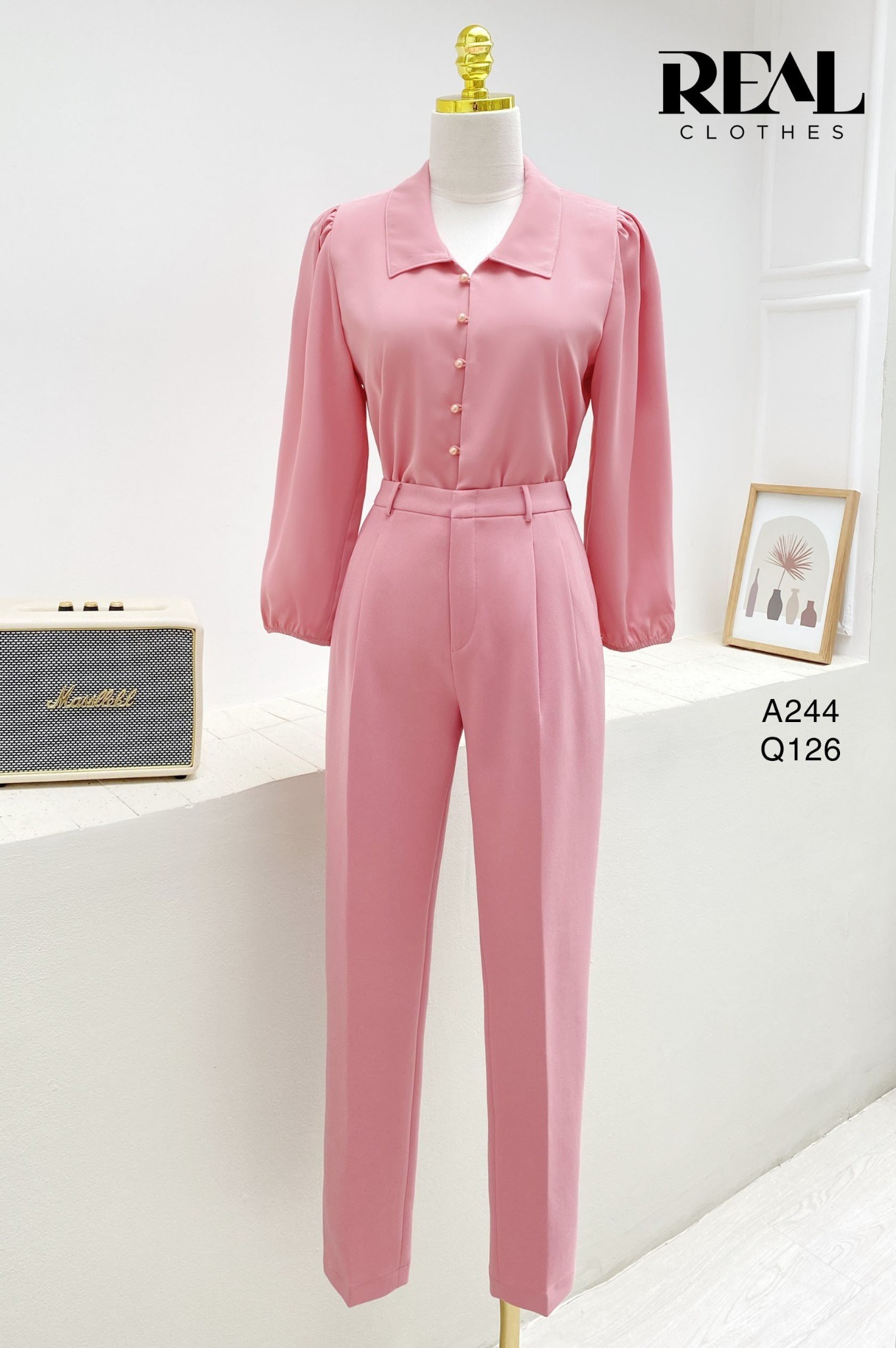 Áo Hana hồng dâu FINAL SALE