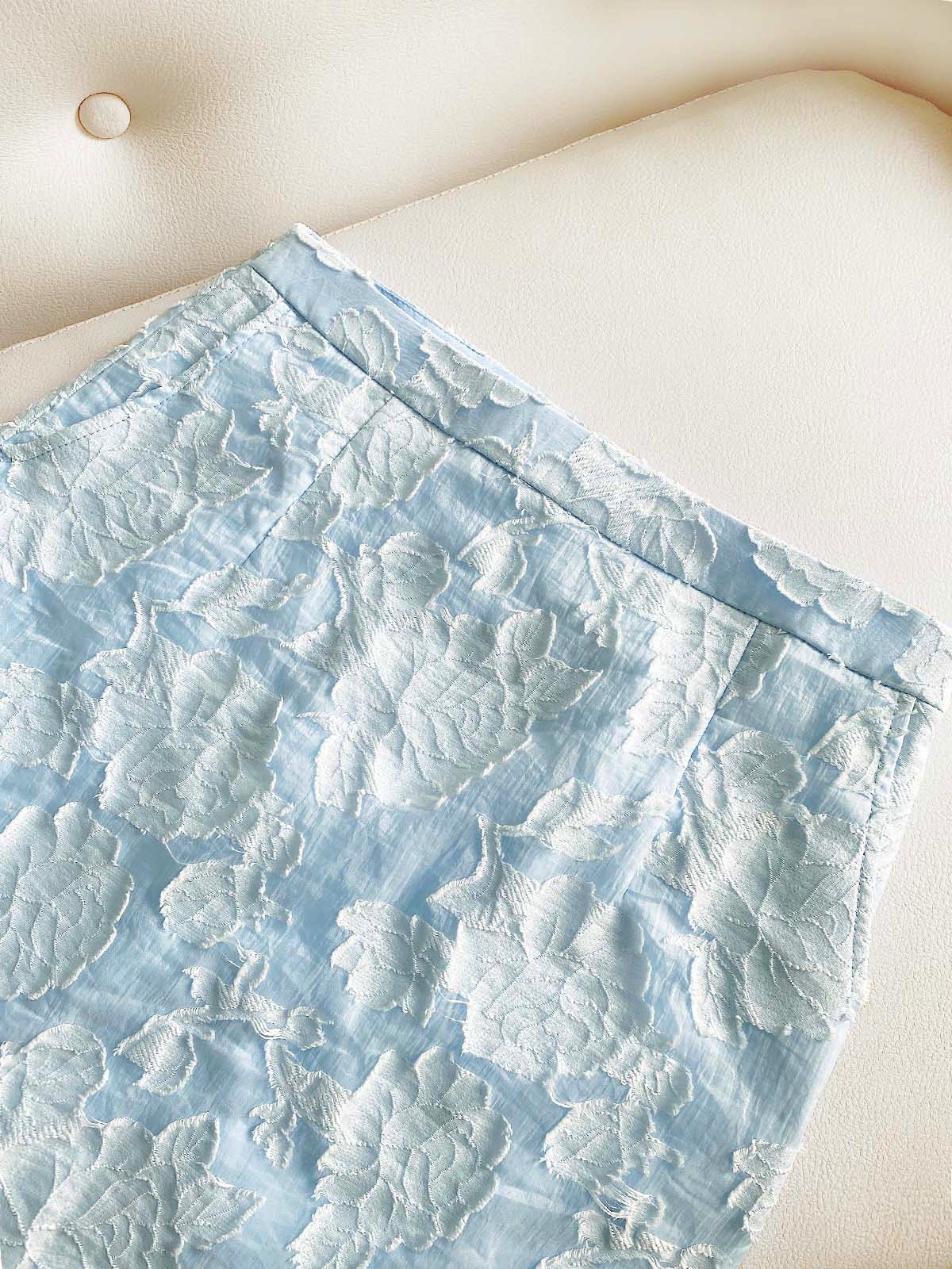 Váy Summer hoa blue FINAL SALE - size S