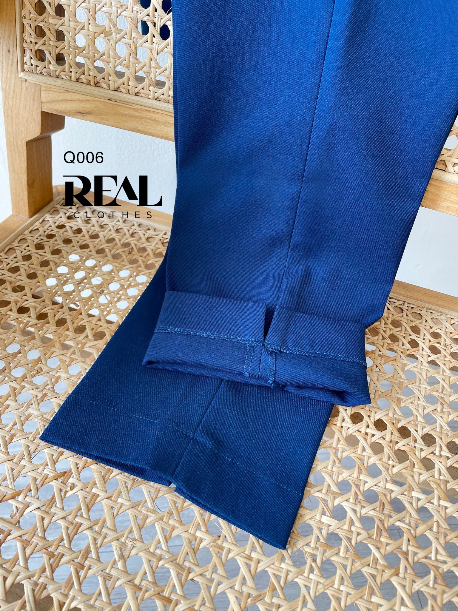 Quần tây xanh cổ vịt SALE