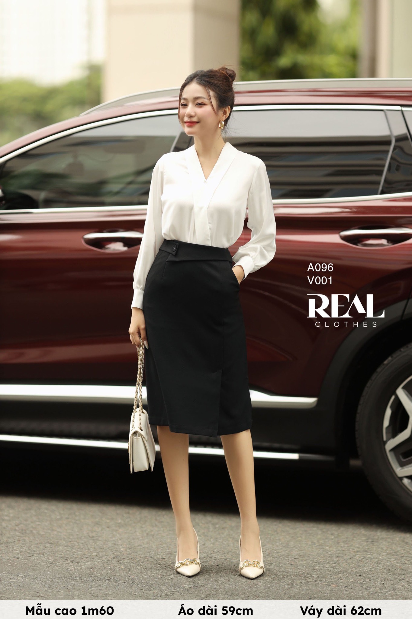 Váy Japan cách điệu đen