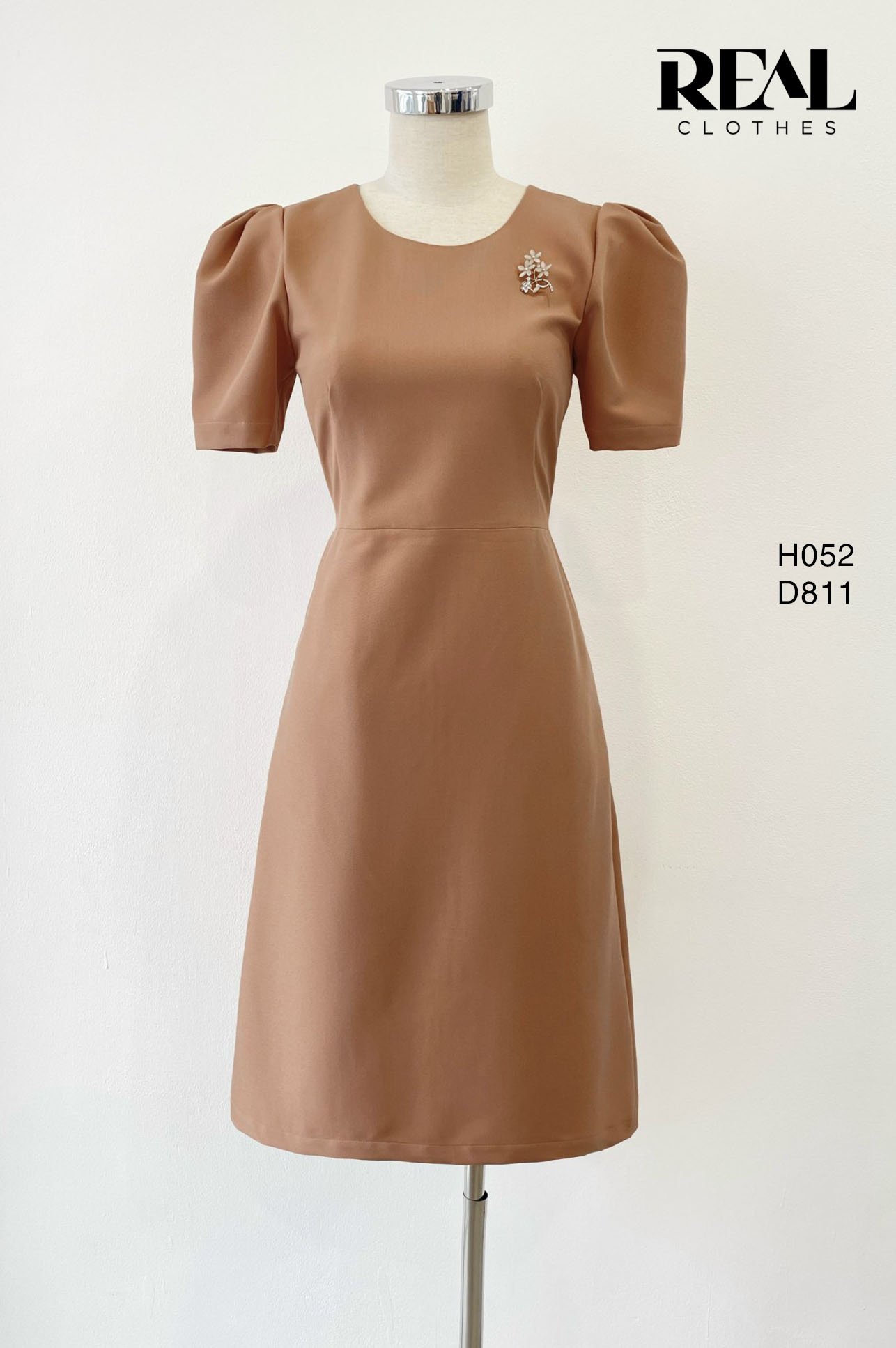 Đầm Mimi mocha FINAL SALE - size XS
