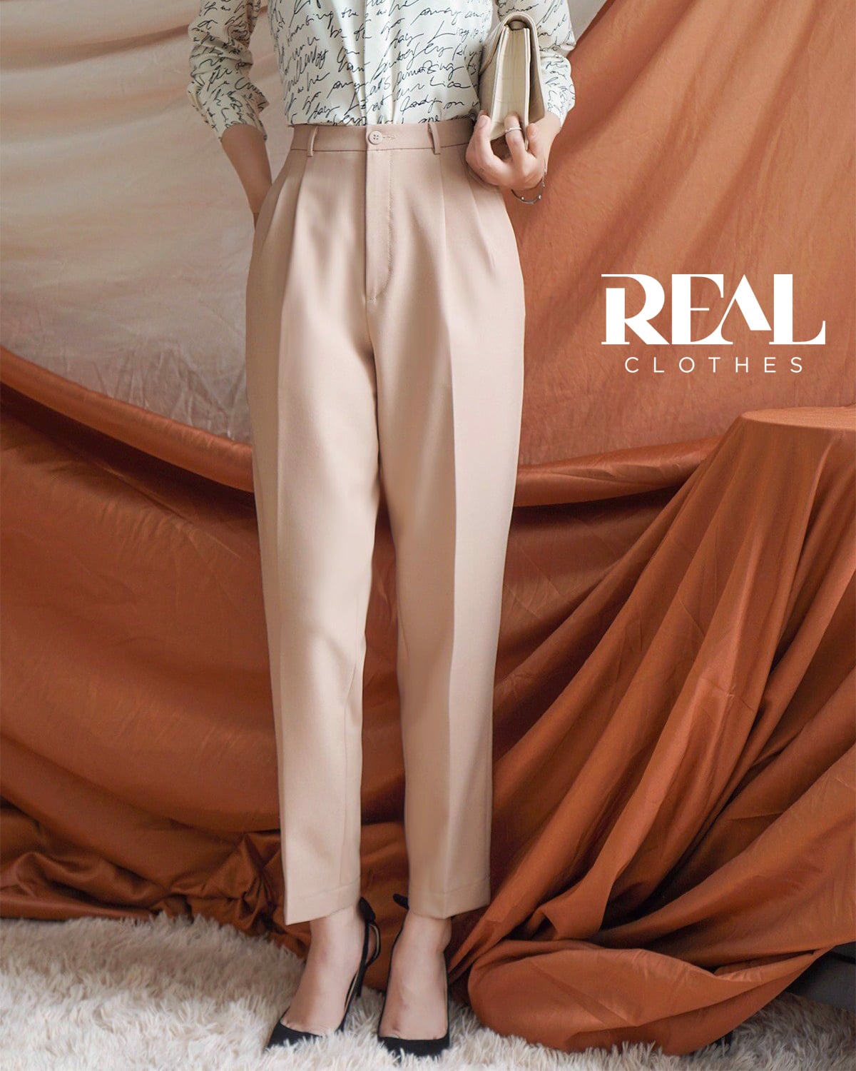 Quần lưng cao nude SALE