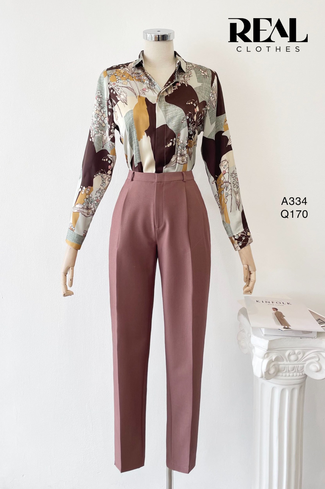 Sơ mi satin lập thể SALE