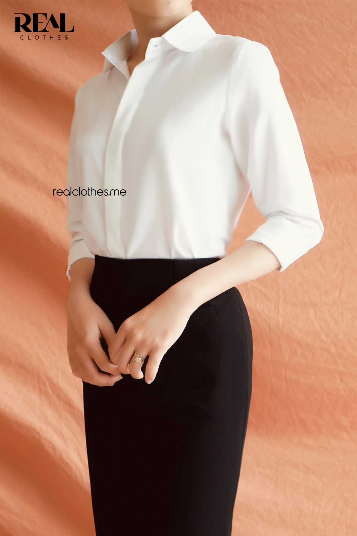 Sơ mi basic trắng