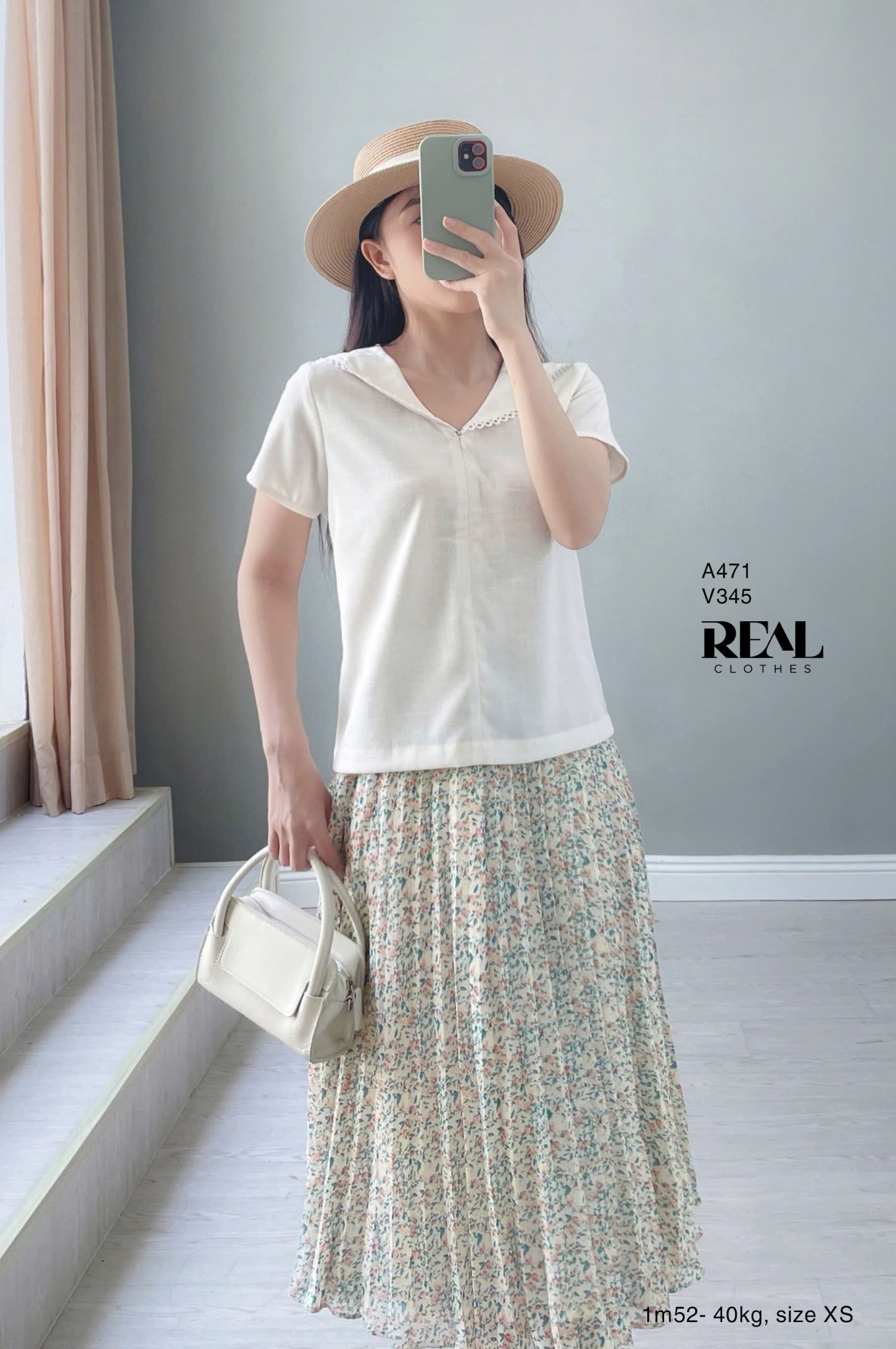 Áo thủy thủ ren trắng SALE