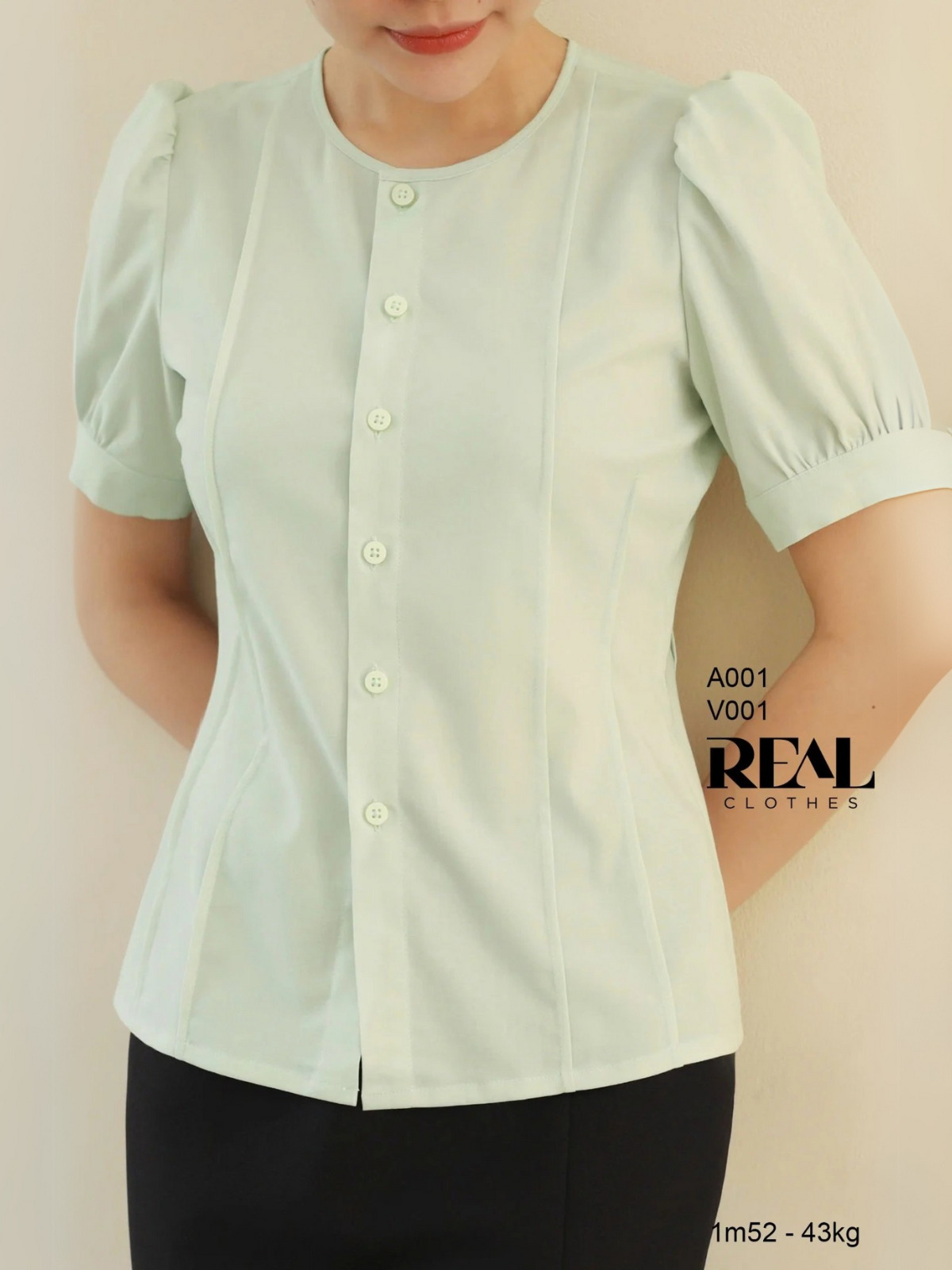 Áo Nancy mint SALE - size XS