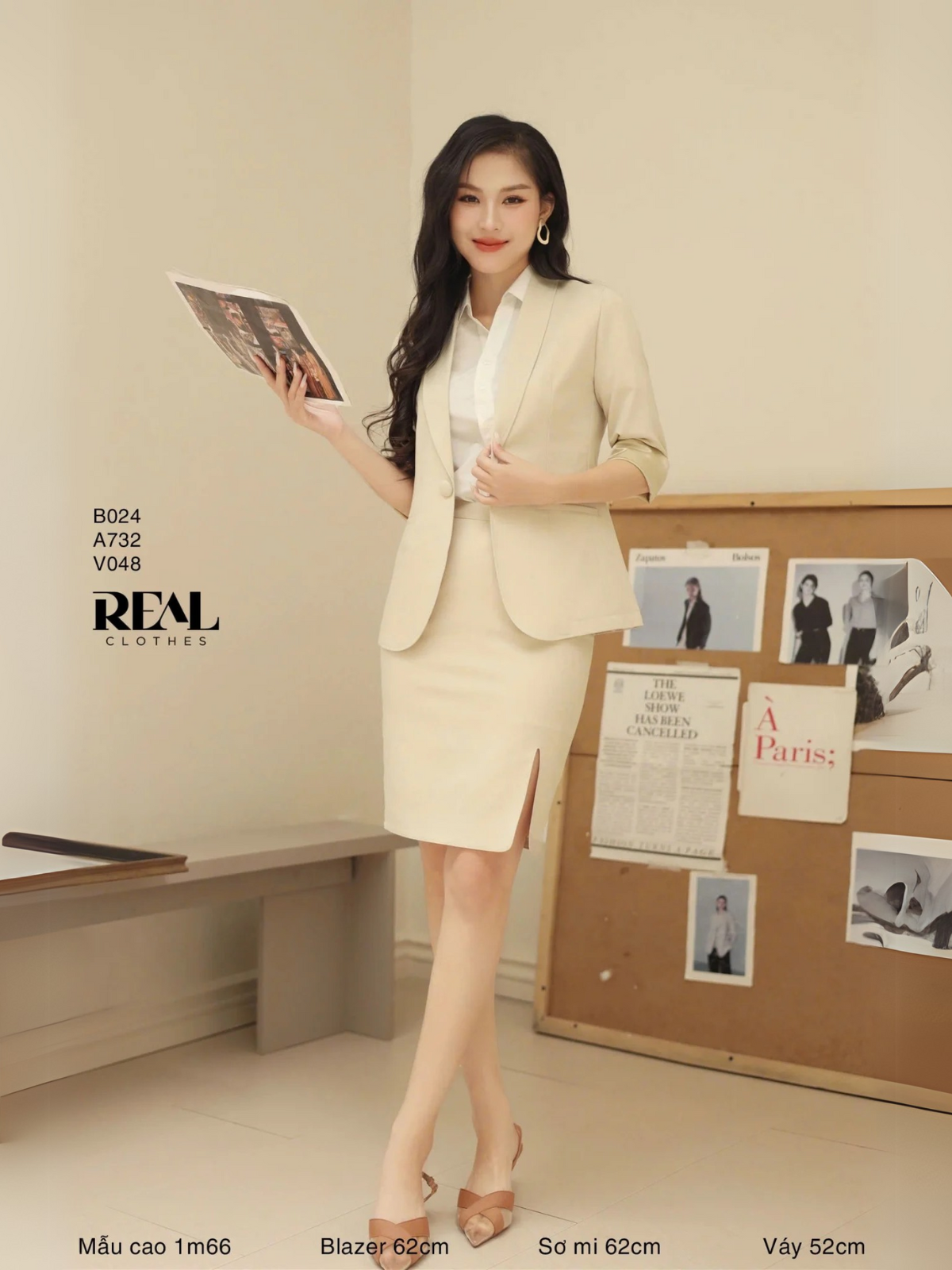 Bút chì túi xẻ hở kem SALE