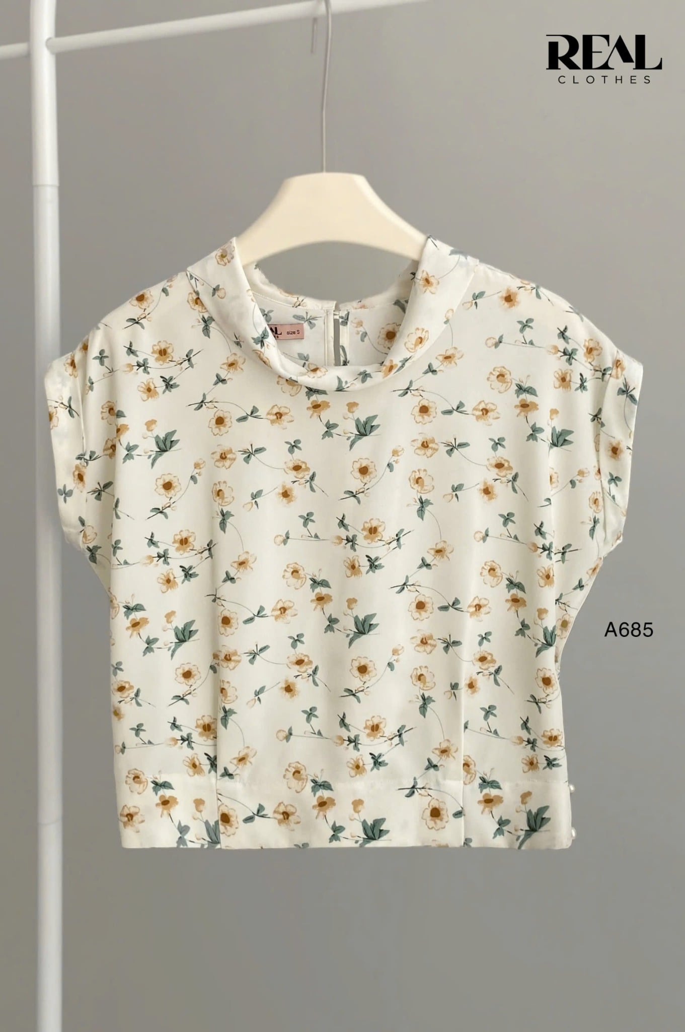 Áo Victoria hoa vàng SALE