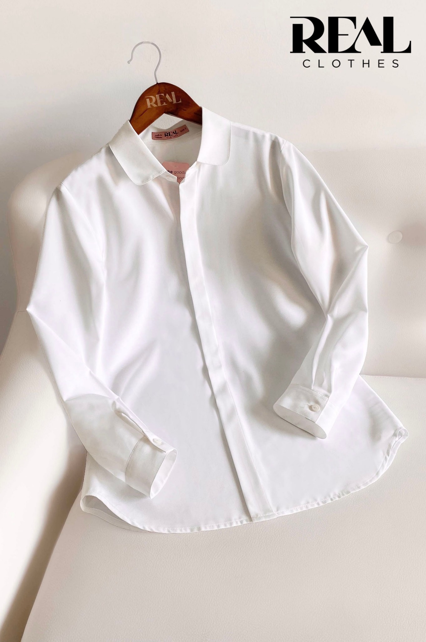 Sơ mi basic trắng