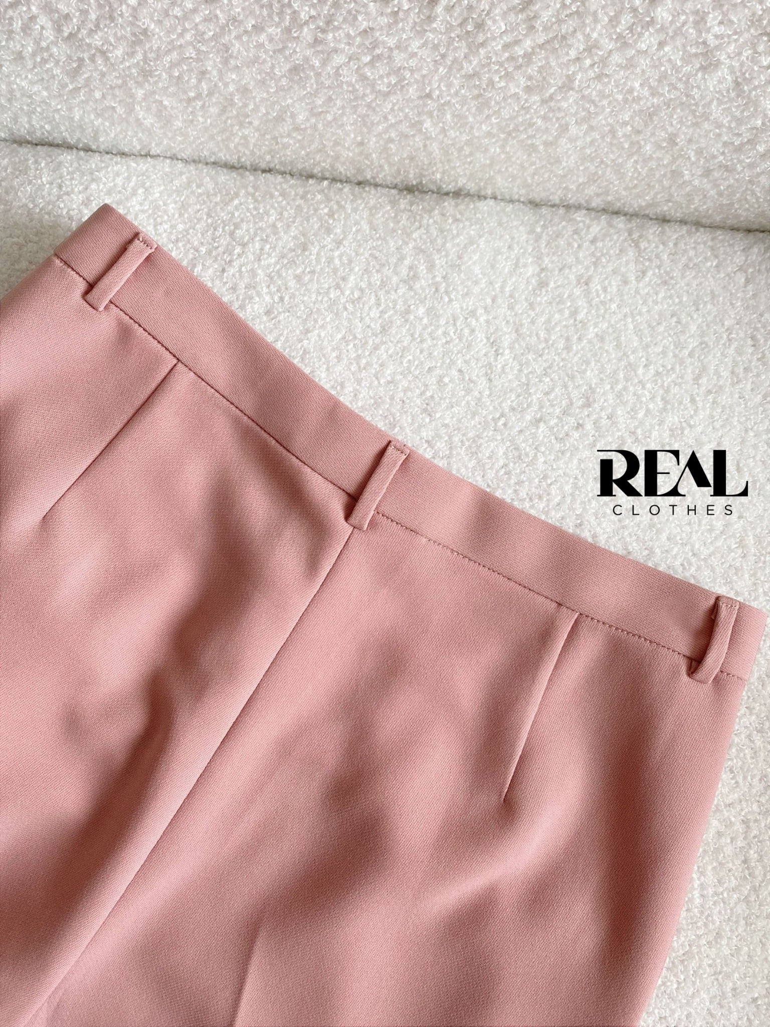 Quần lưng cao cindy hồng đậm SALE