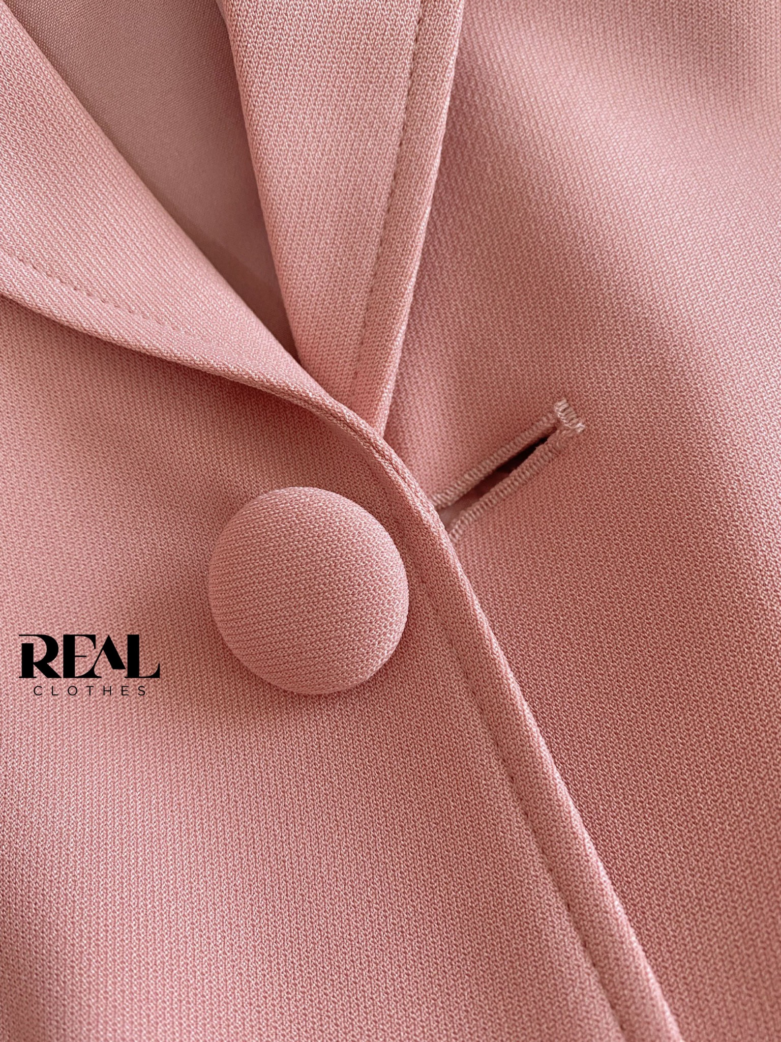 Blazer 2 lớp hồng đậm