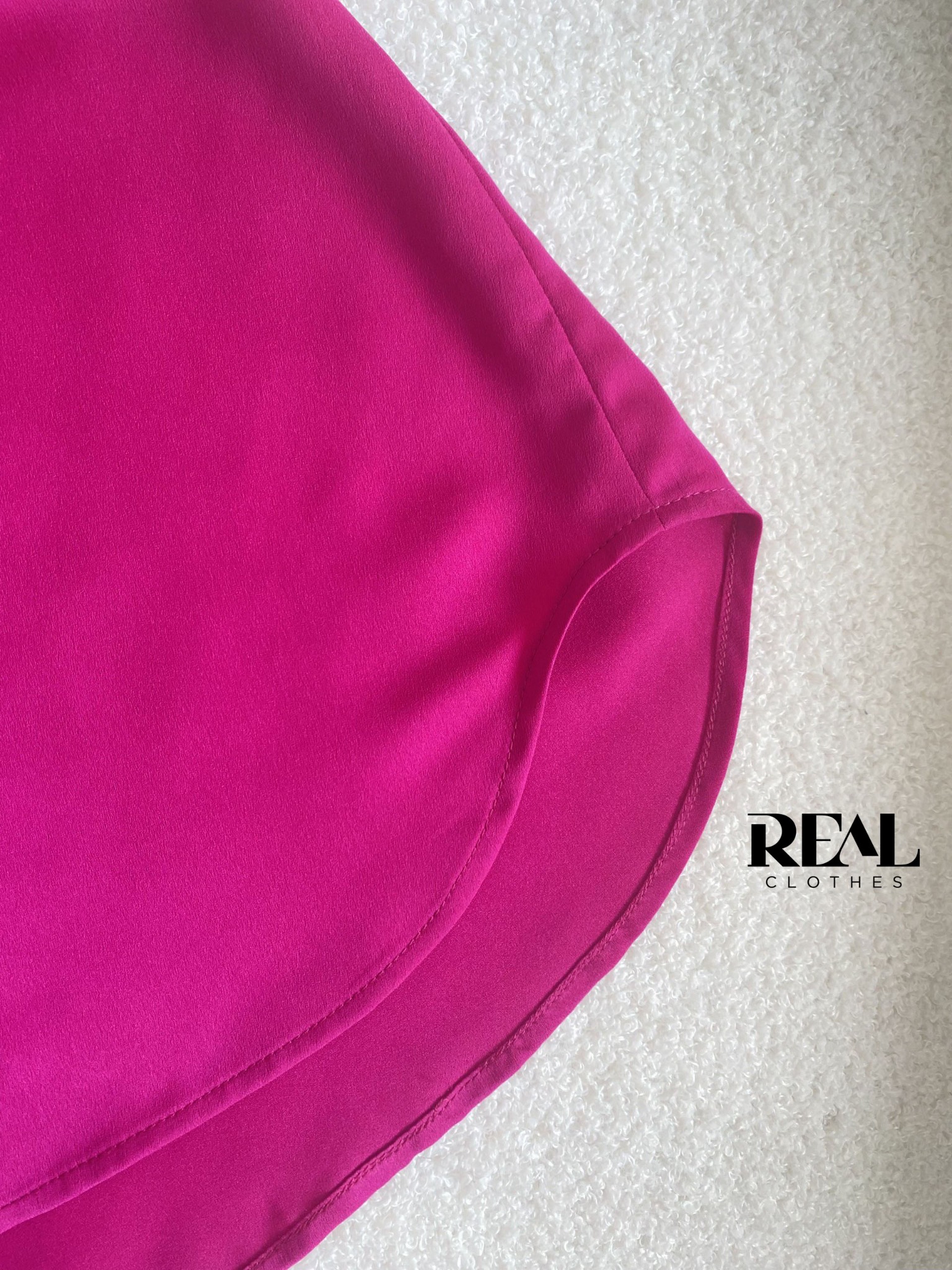 Sơ mi cổ mềm hồng cẩm