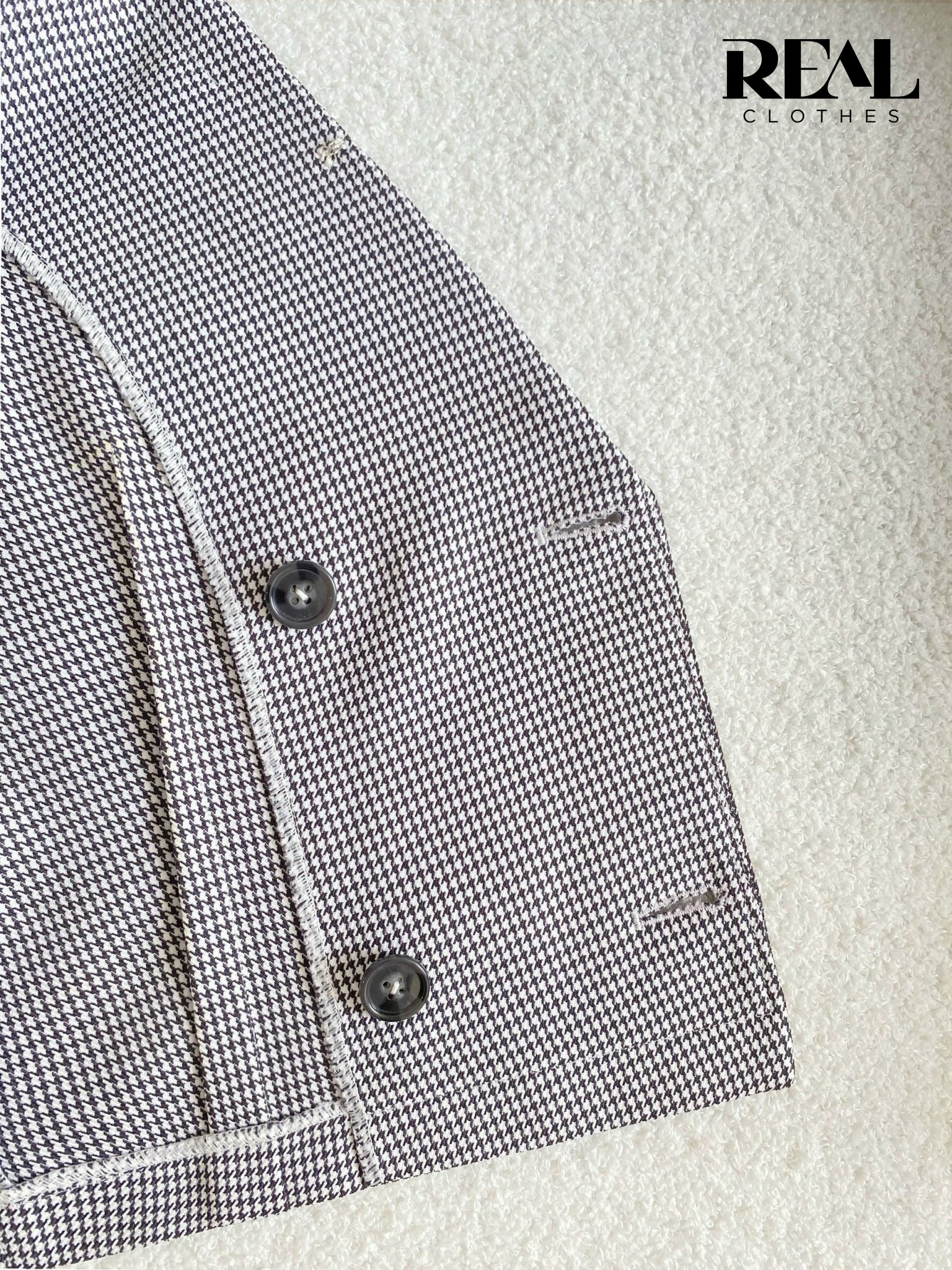 Blazer Lisa zigzag đen SALE