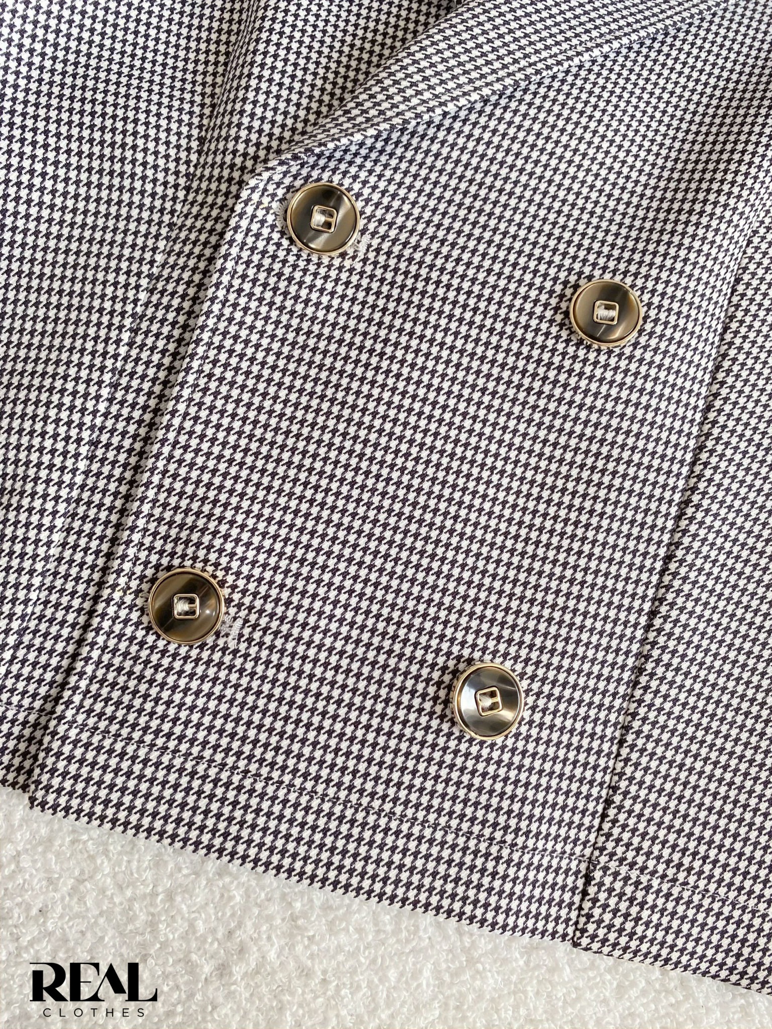 Blazer Lisa zigzag đen SALE