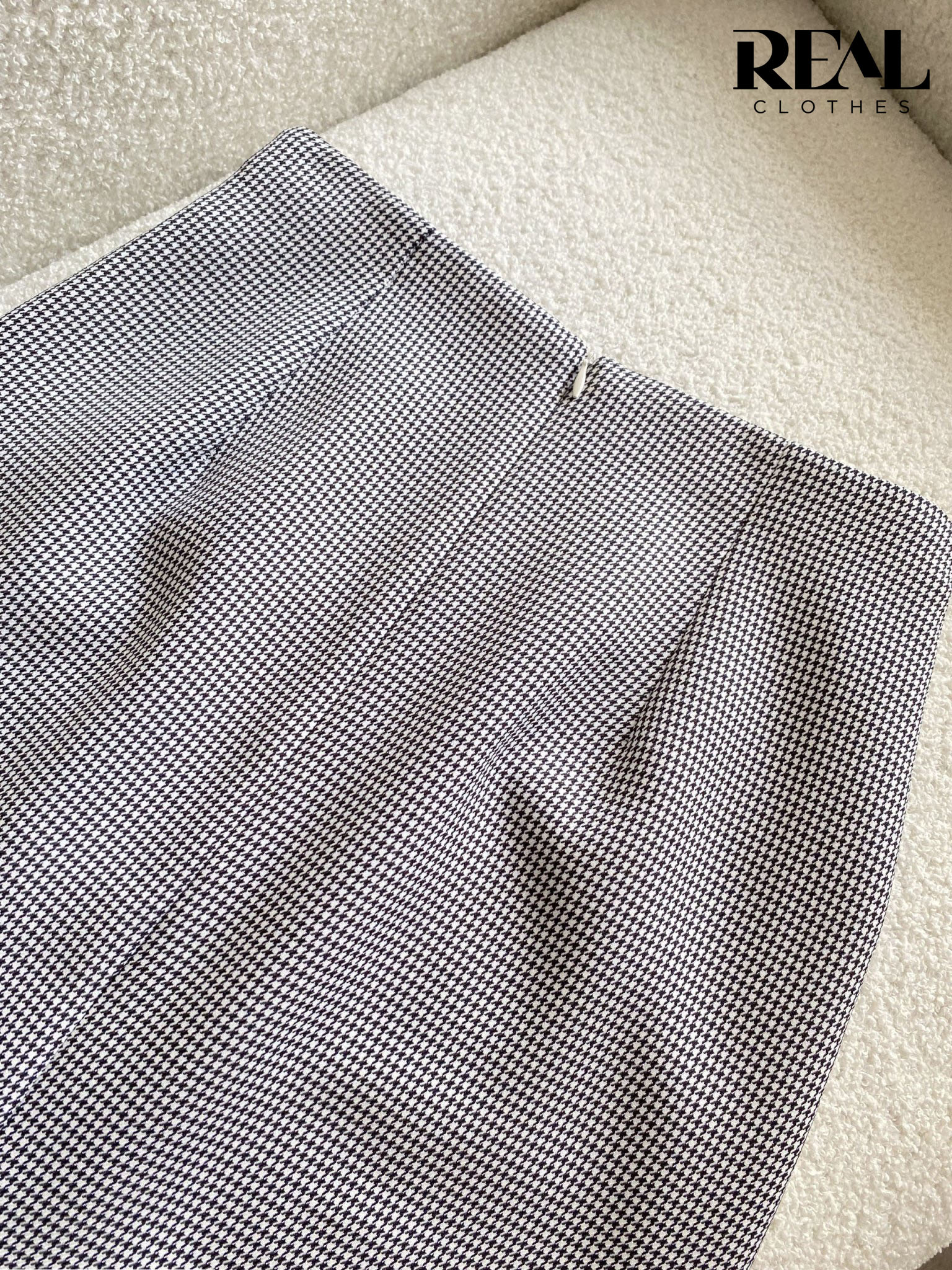 Váy Japan zigzag đen