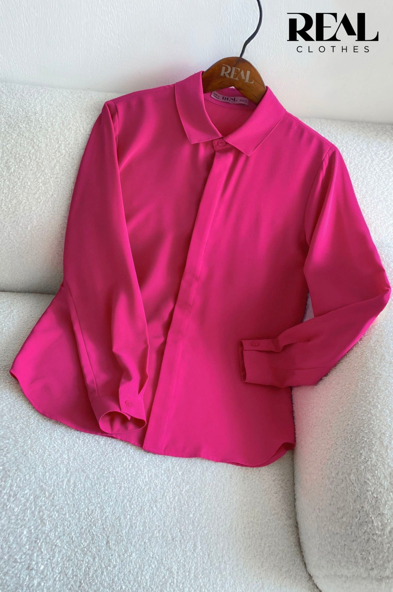 Sơ mi cổ mềm hồng sen MỚI