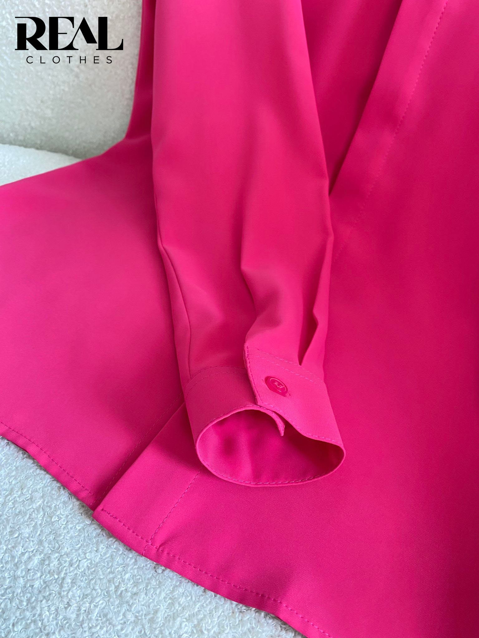 Sơ mi cổ mềm hồng sen MỚI