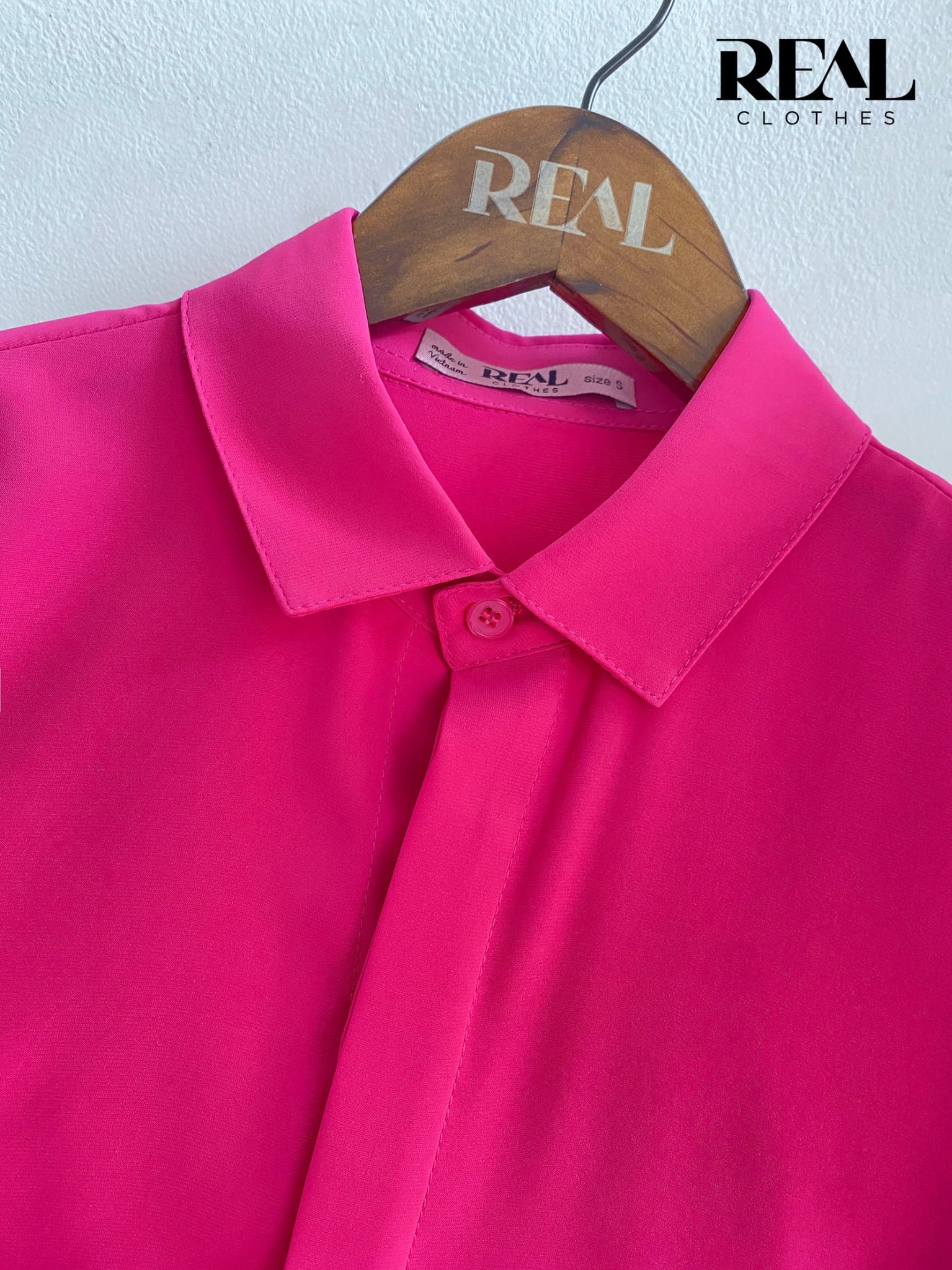 Sơ mi cổ mềm hồng sen MỚI