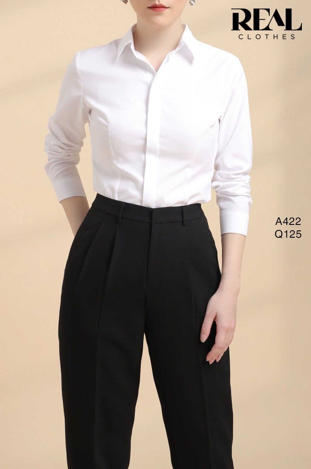 Quần lưng cao cindy đen SALE