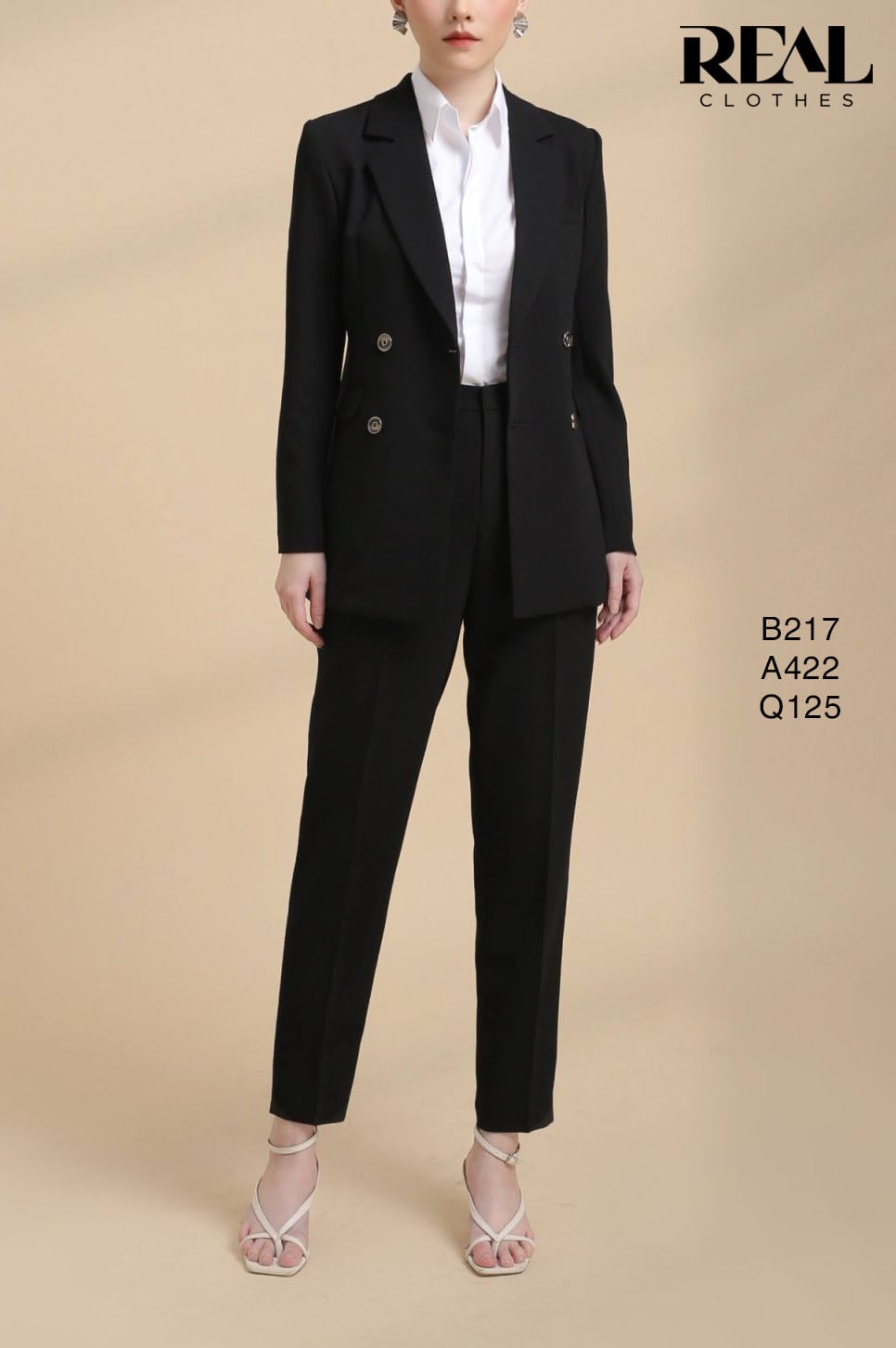 Quần lưng cao cindy đen SALE