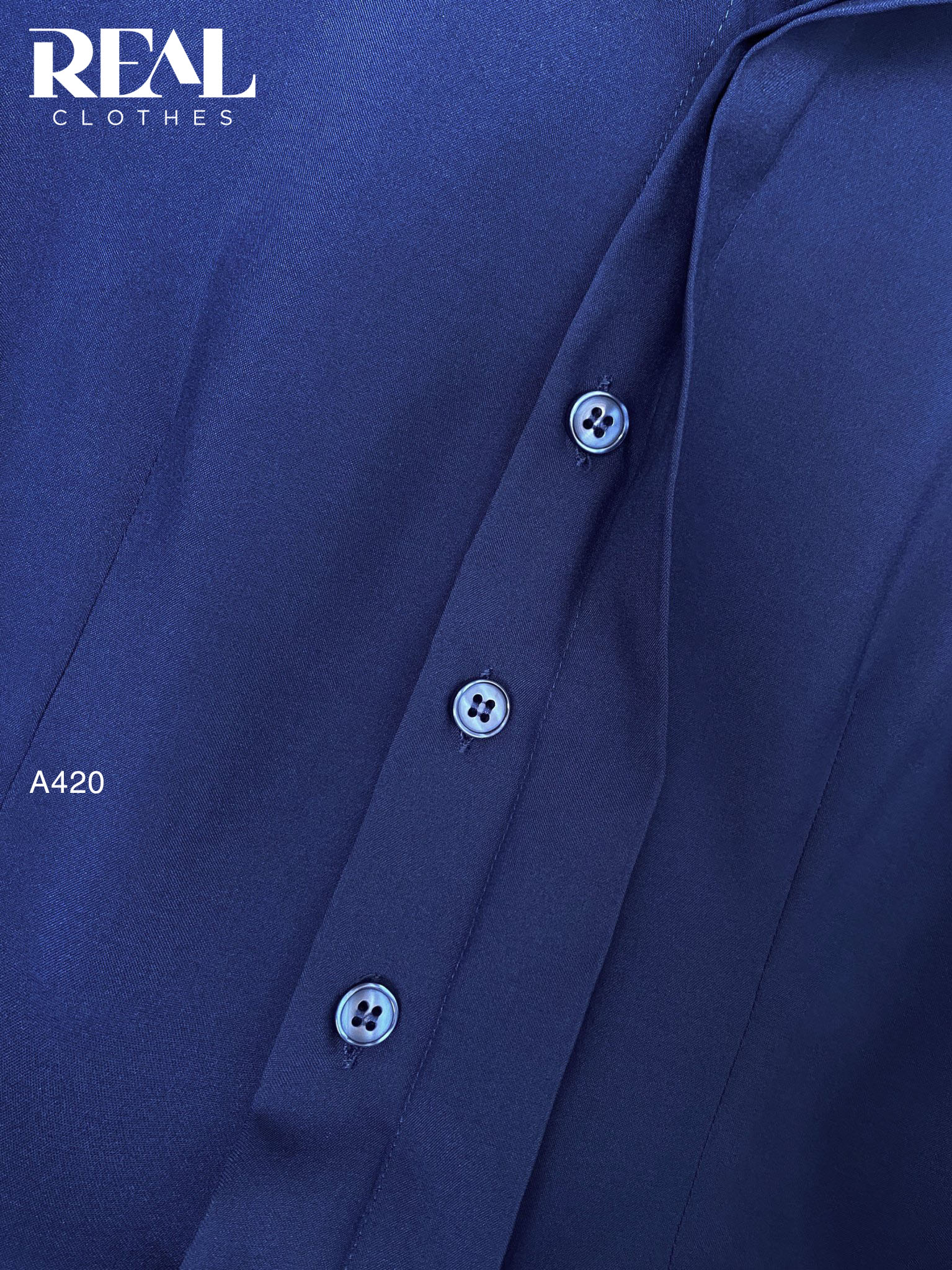 Sơ mi chít eo nano navy SALE - size S