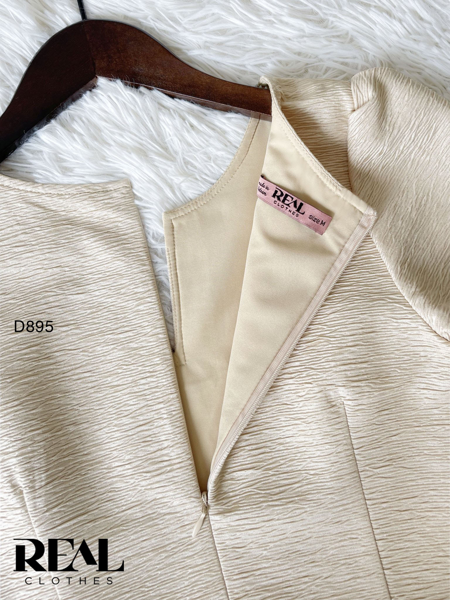 Đầm Hana kem SALE - size XS